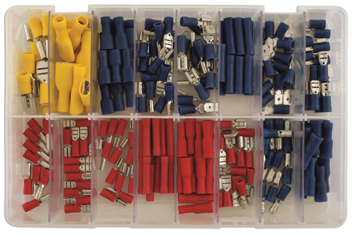 ASSORTIMENT KABELSCHOENEN 3 KLEUREN 200-DELIG