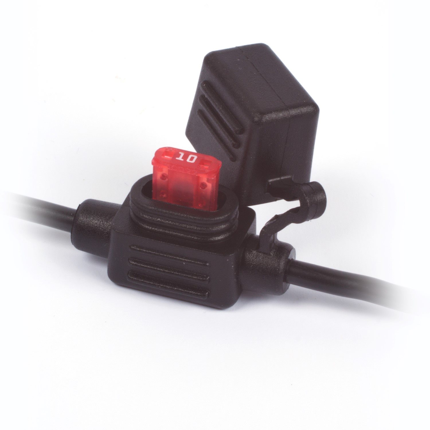 ZEKERINGHOUDER STEEKZEKERING MIKRO II ZWARTE DRAAD 1.5MM