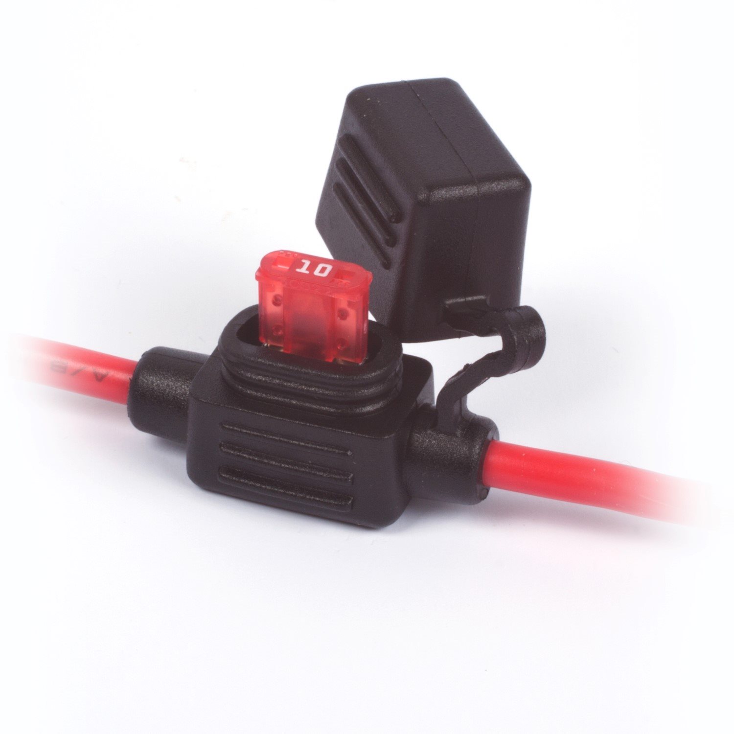 ZEKERINGHOUDER STEEKZEKERING MIKRO II RODE DRAAD 2.5MM