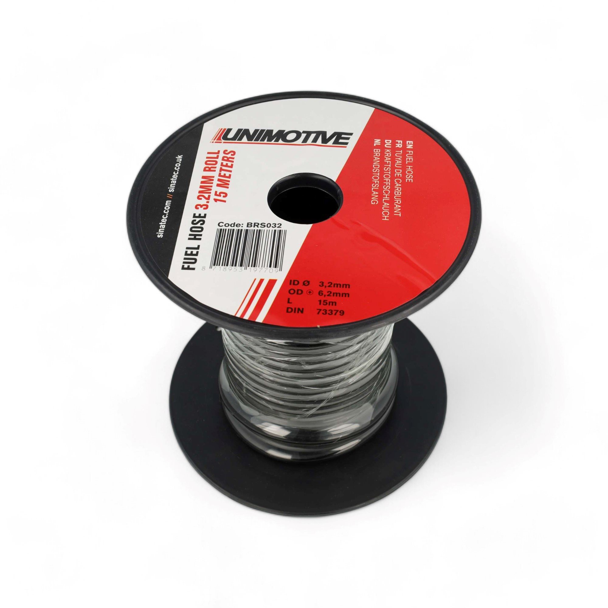 BRANDSTOFSLANG 3,2MM ROL 15M (1M)