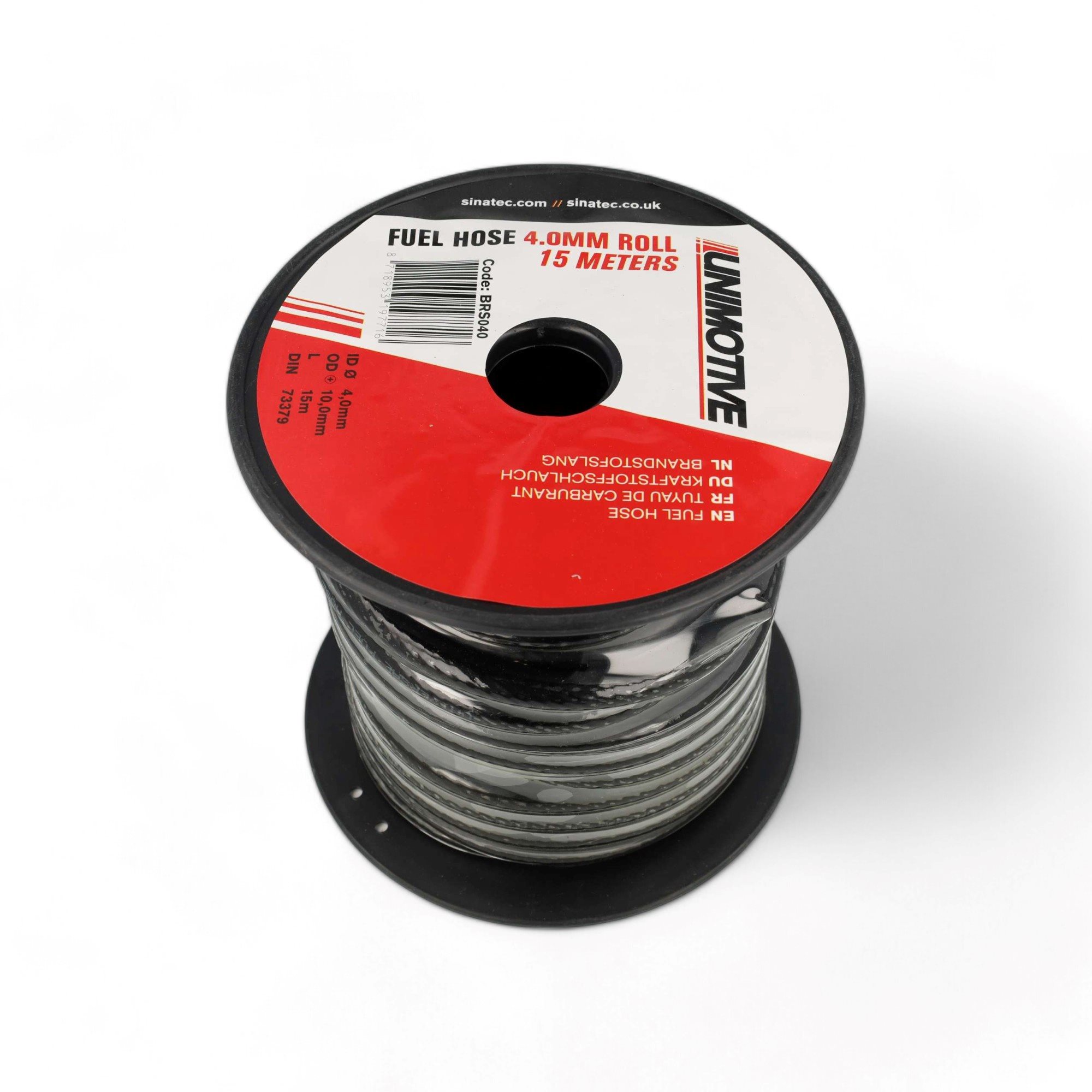 BRANDSTOFSLANG 4,0MM ROL 15M (1M)