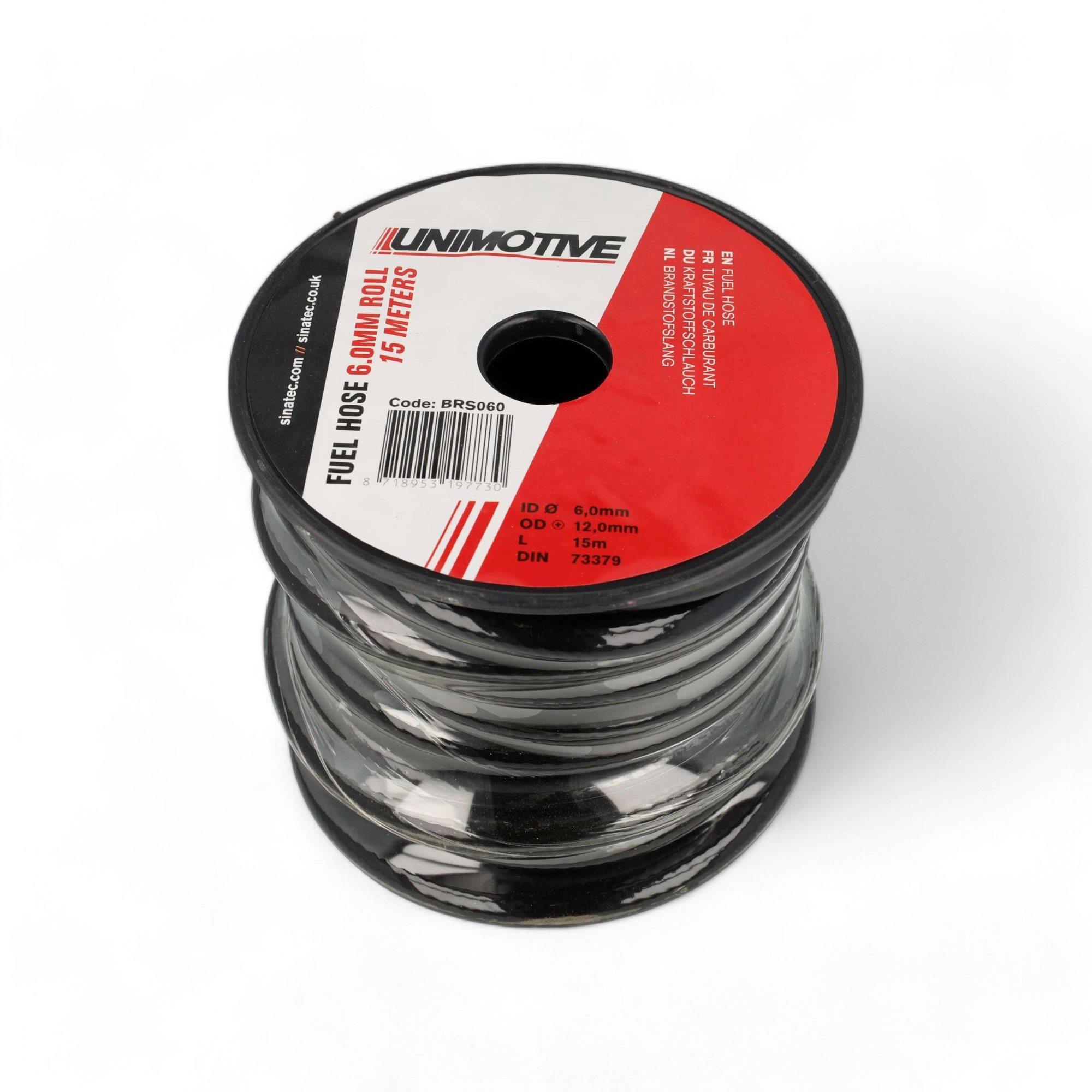BRANDSTOFSLANG 6,0MM ROL 15M (1M)