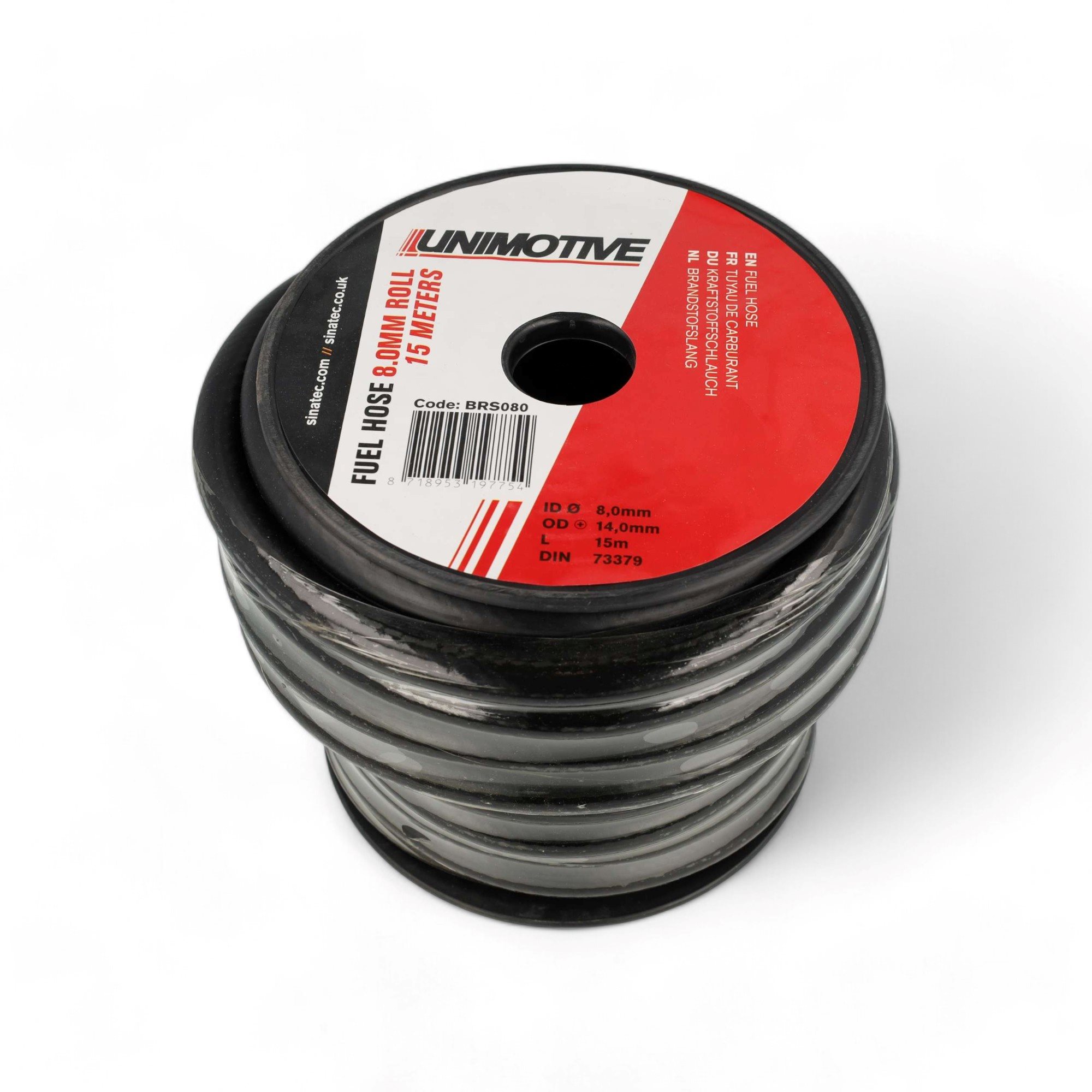 BRANDSTOFSLANG 8,0MM ROL 15M (1M)