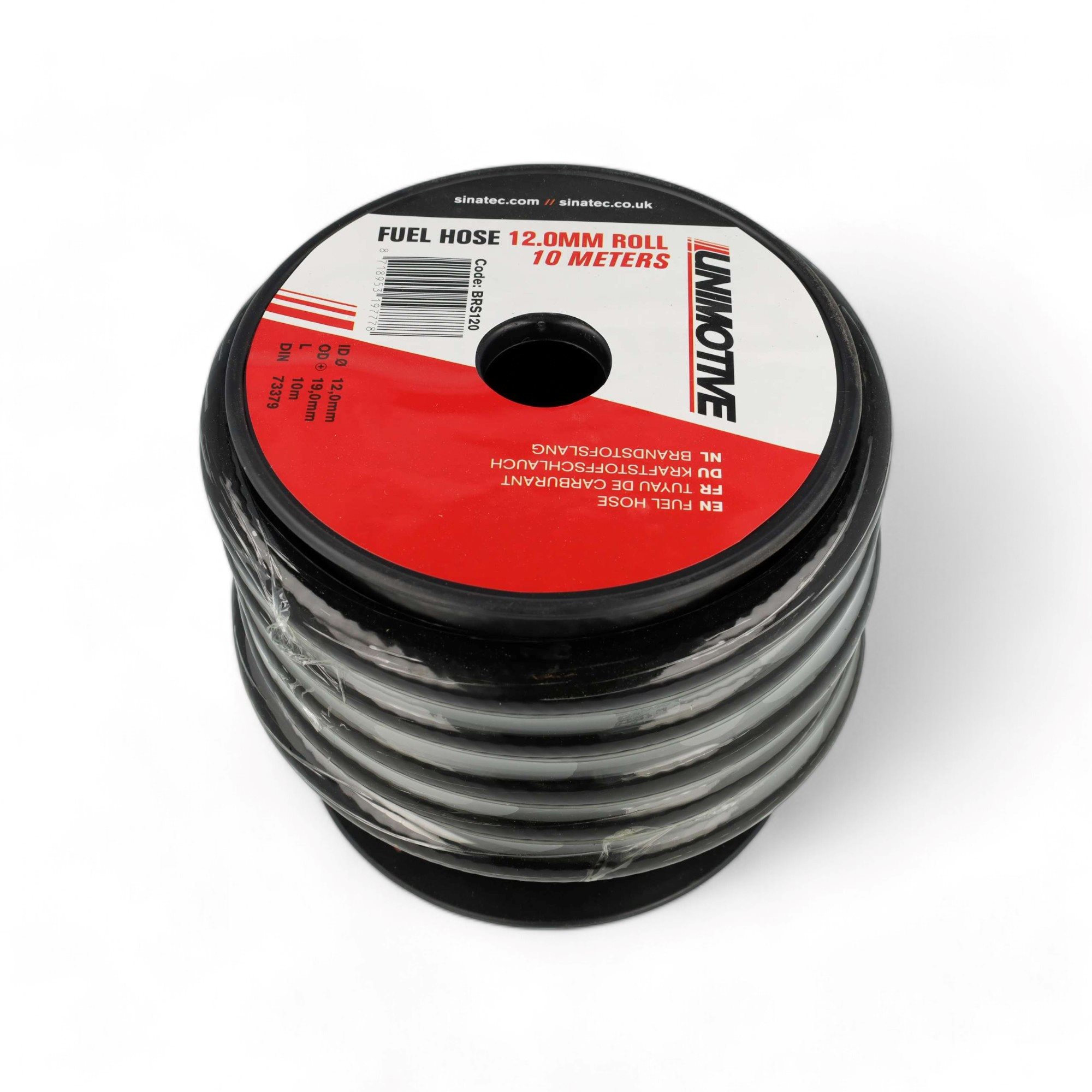 BRANDSTOFSLANG 12,0MM ROL 15M (1M)