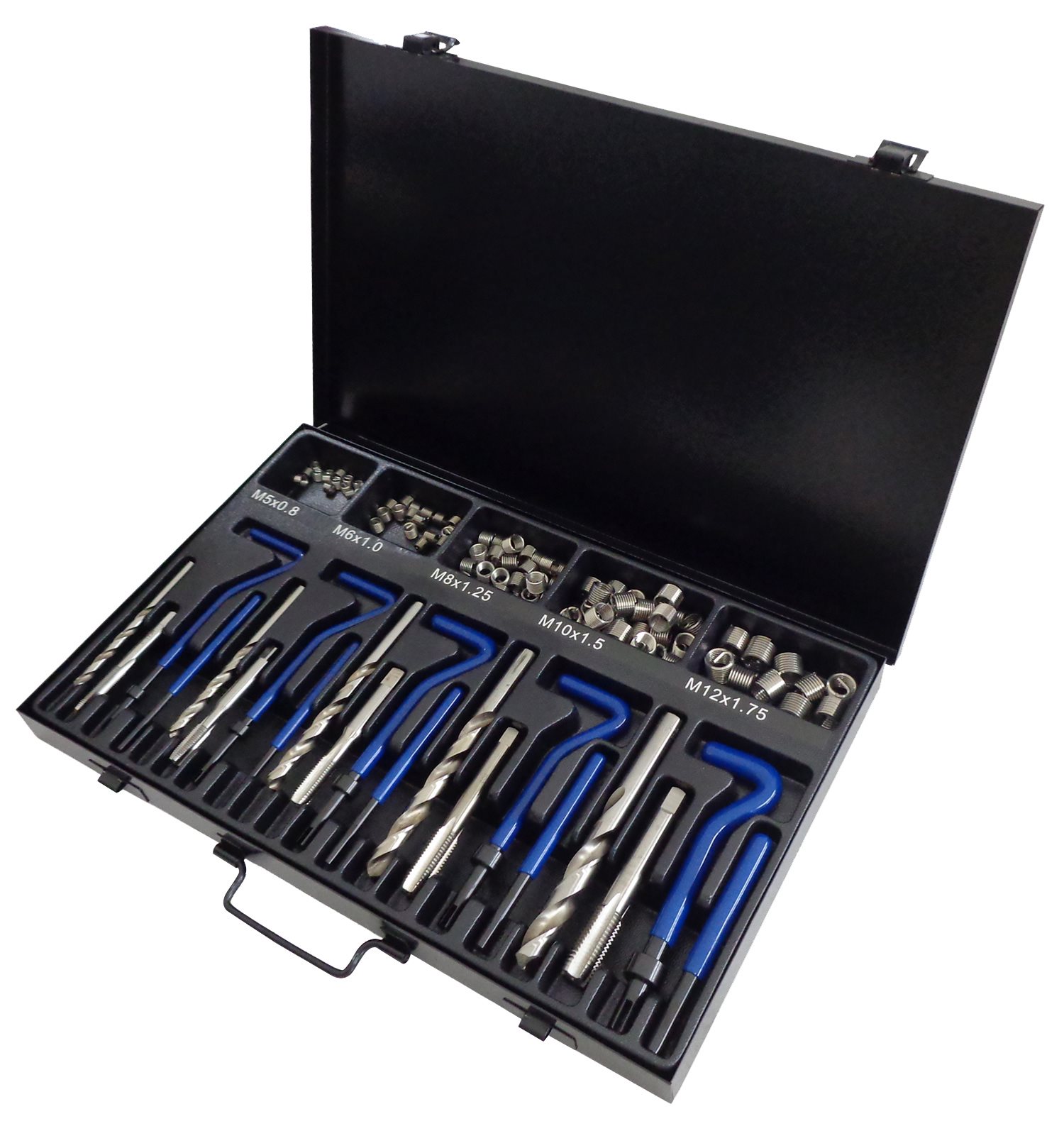 ASSORTIMENT SCHROEFDRAAD REPARATIESET M6-M12 115-DELIG (1SET)