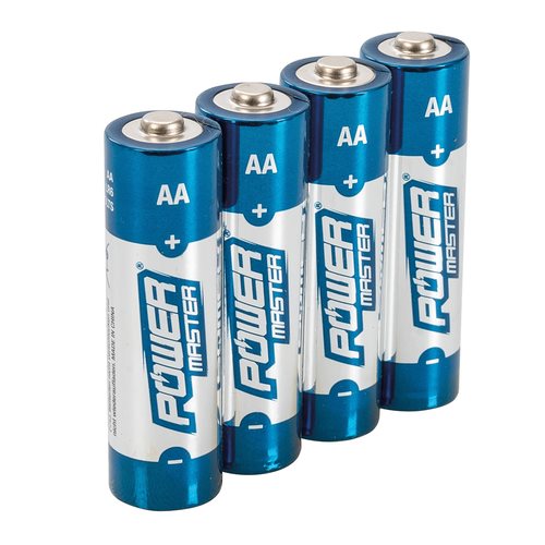 POWER MASTER BATTERIJ AA/LR6 4PAK