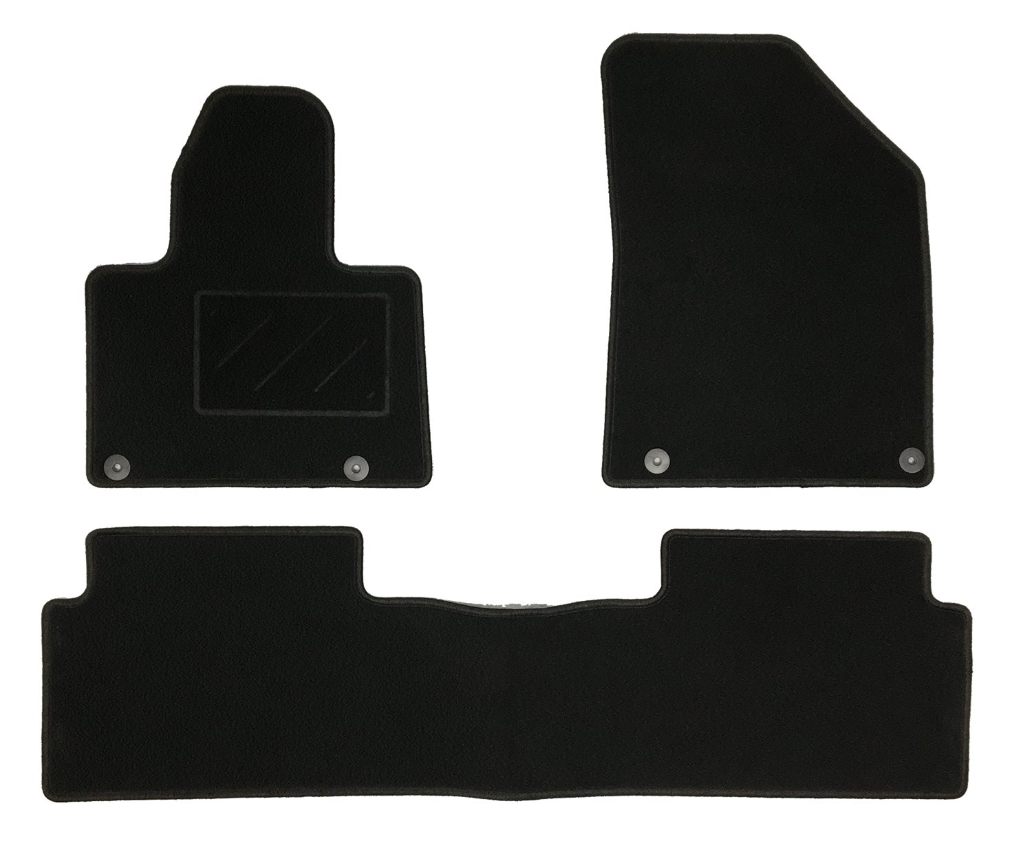 MATTENSET NAALDVILT (ZWART) CITROEN C5 II 2008-> 3
