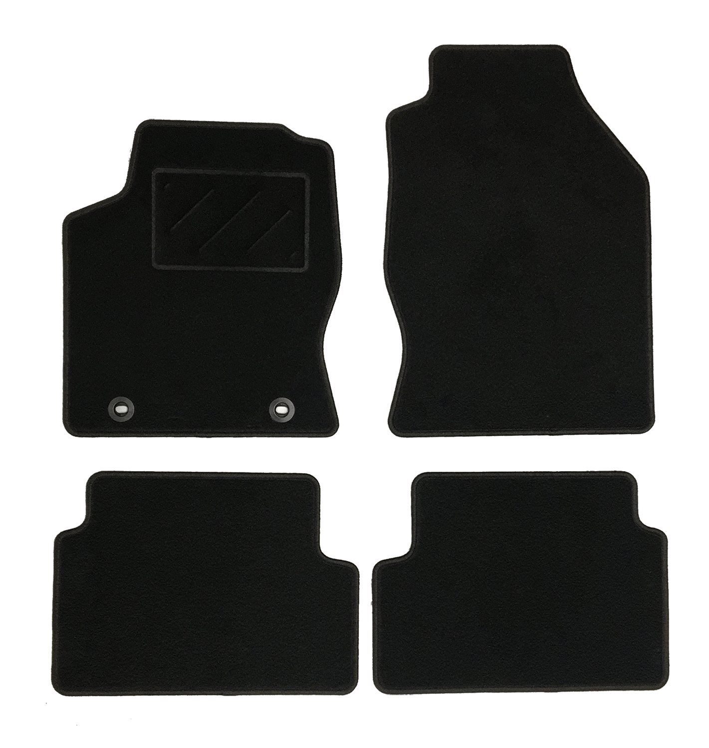 MATTENSET NAALDVILT (ZWART) FORD FOCUS  1998 - 2002 3