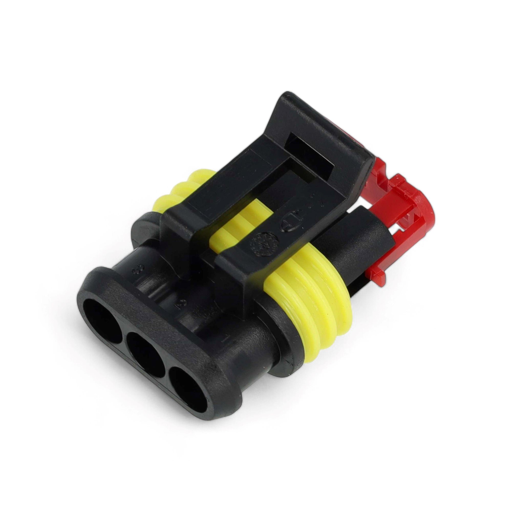 AMP SUPERSEAL (#1,5) 3-PINS VROUW