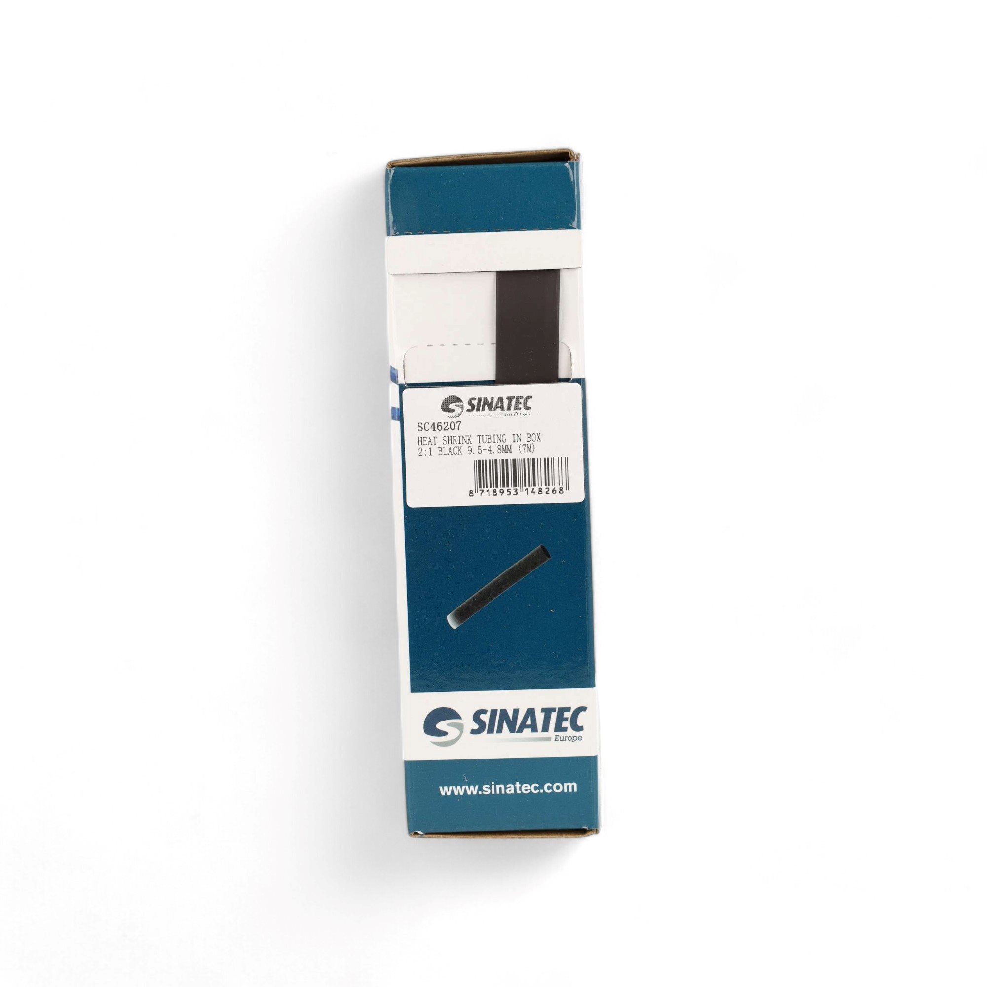 KRIMPKOUS IN BOX 2:1 ZWART 9,5-4,8MM (7M)