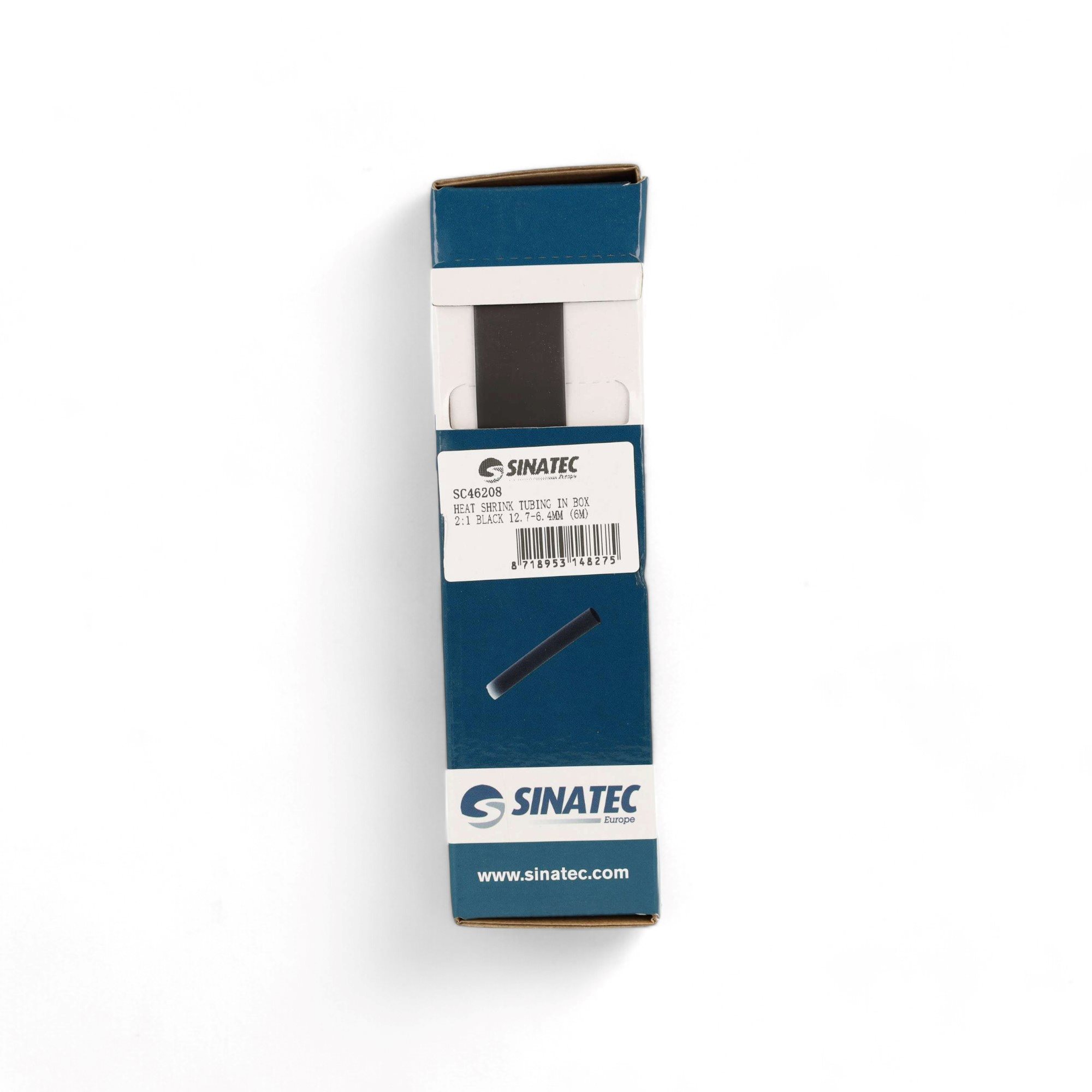 KRIMPKOUS IN BOX 2:1 ZWART 12,7-6,4MM (6M)