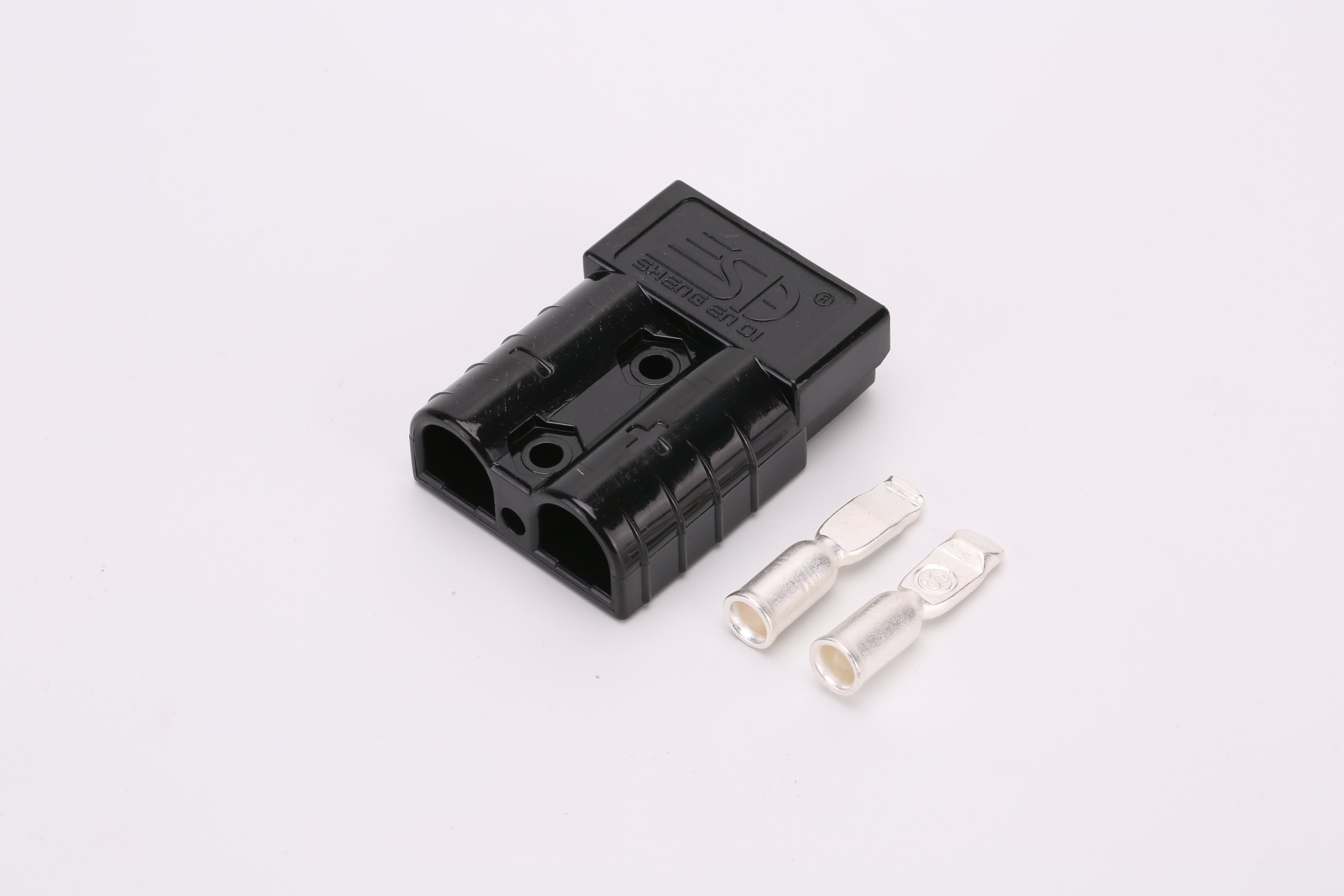 POWER CONNECTOR SB 2-POLIG 50A (-6MM²) ZWART