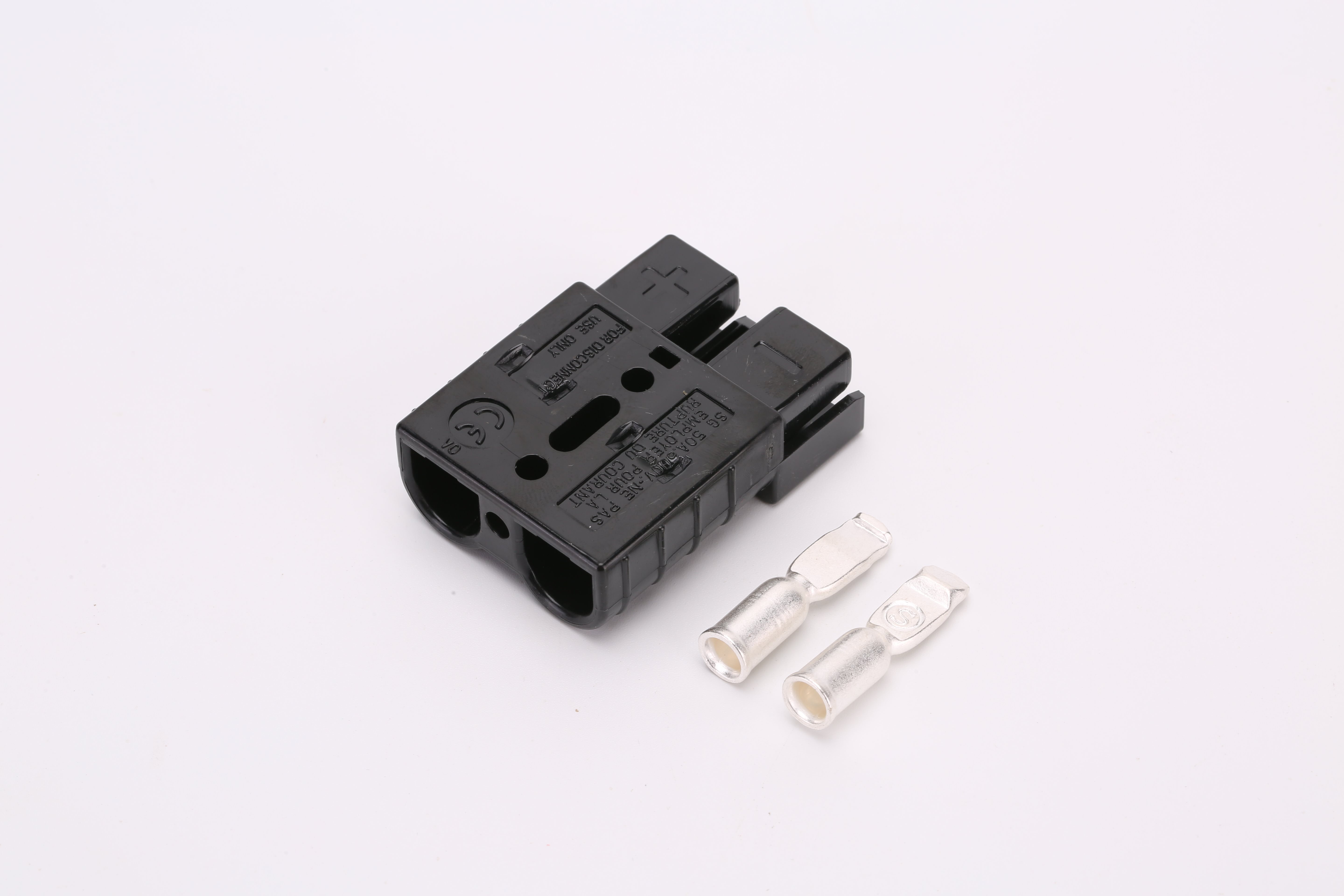 POWER CONNECTOR SB 2-POLIG 50A (-6MM²) ZWART 2