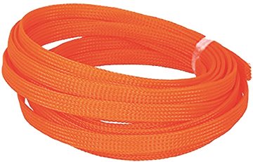 BESCHERMKOUS GEVLOCHTEN ROL ORANJE-EV 20MM (200MTR)