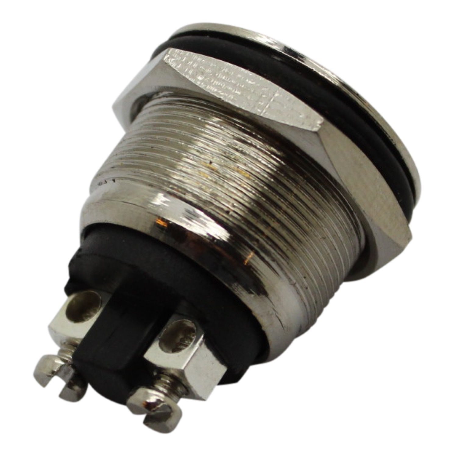 DRUKKNOP SCHAKELAAR MESSING VANDAALBESTENDIG 12V 20A 3