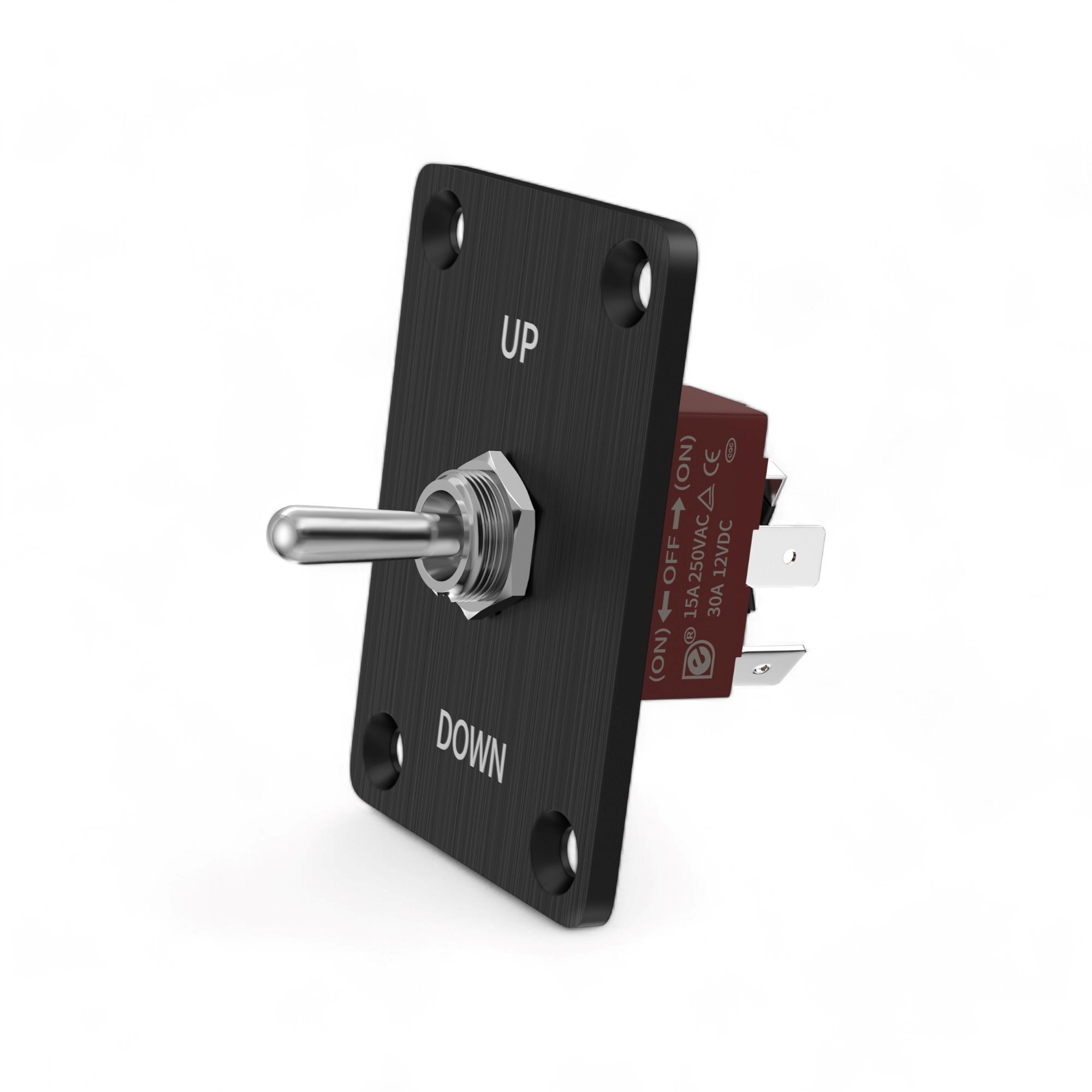 TUIMELSCHAKEAAR MET 6 PCB-KLEMMEN, MOMENT (AAN)-UIT-(AAN)