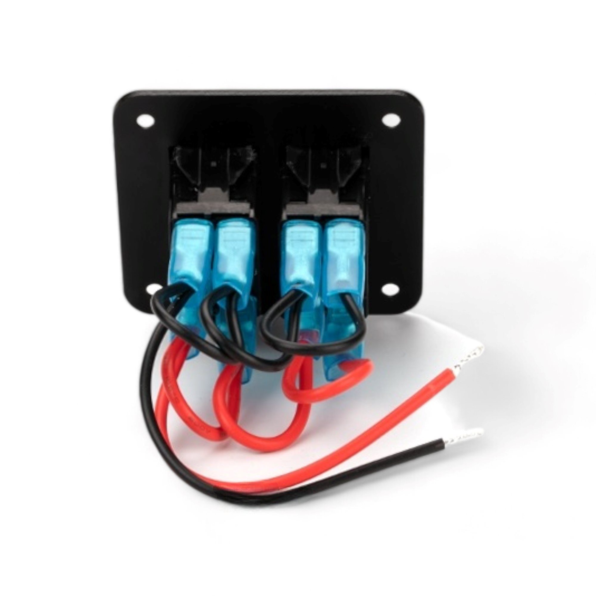 BEDIENINGSPANEEL 2-POSITIES | MARINE SCHAKELPANEEL, BLAUWE LED 2