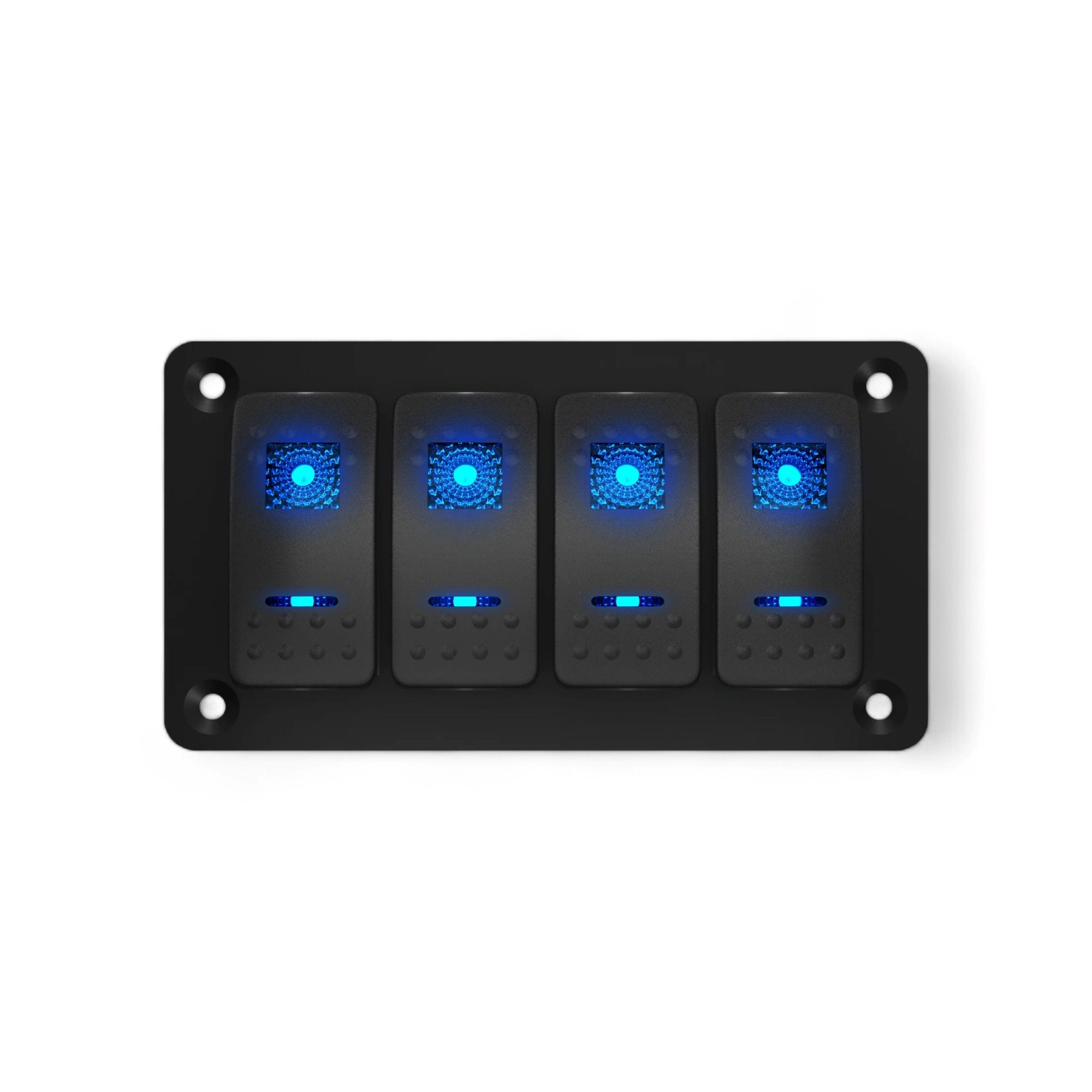 BEDIENINGSPANEEL 4-POSITIES | MARINE BLAUWE LED