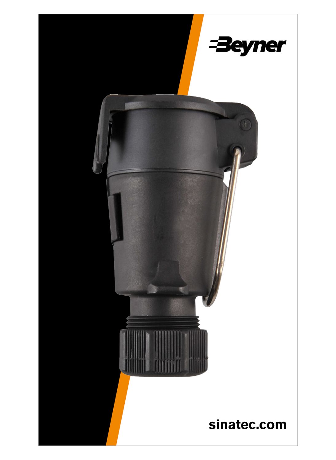 12V STEKKER 7-POLIG PVC ZWEVEND + HAAK