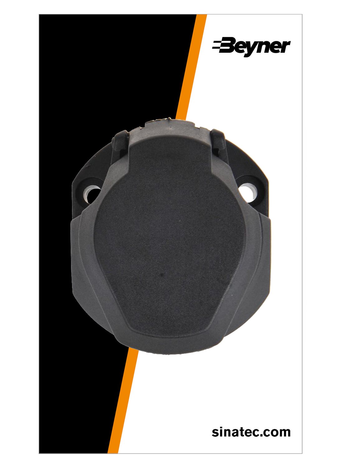 12V STEKKERDOOS 7-POLIG PVC + MISTACHTERLICHT