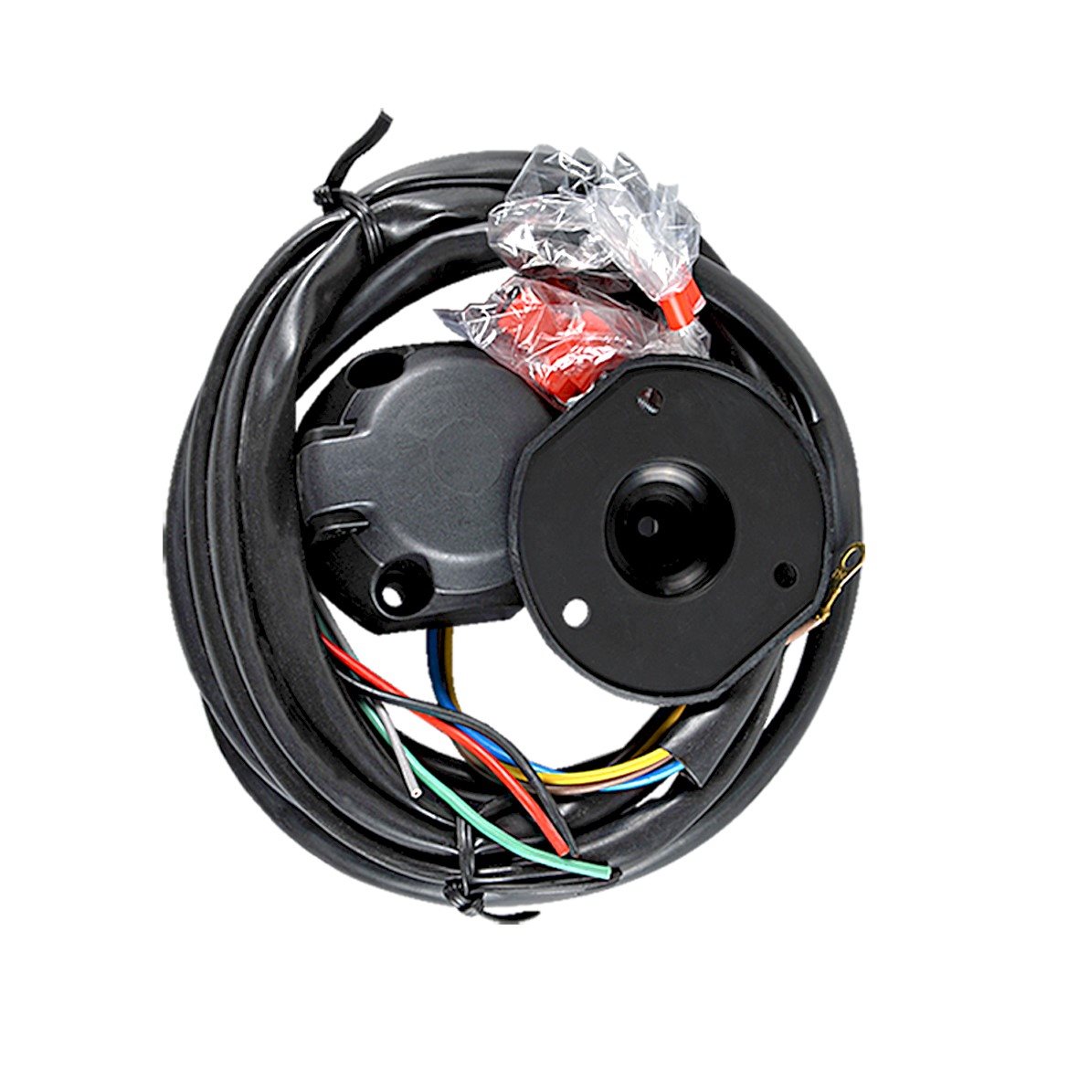 12V TREKHAAKKABELSET 7-POLIG PVC + 1,50M KABEL