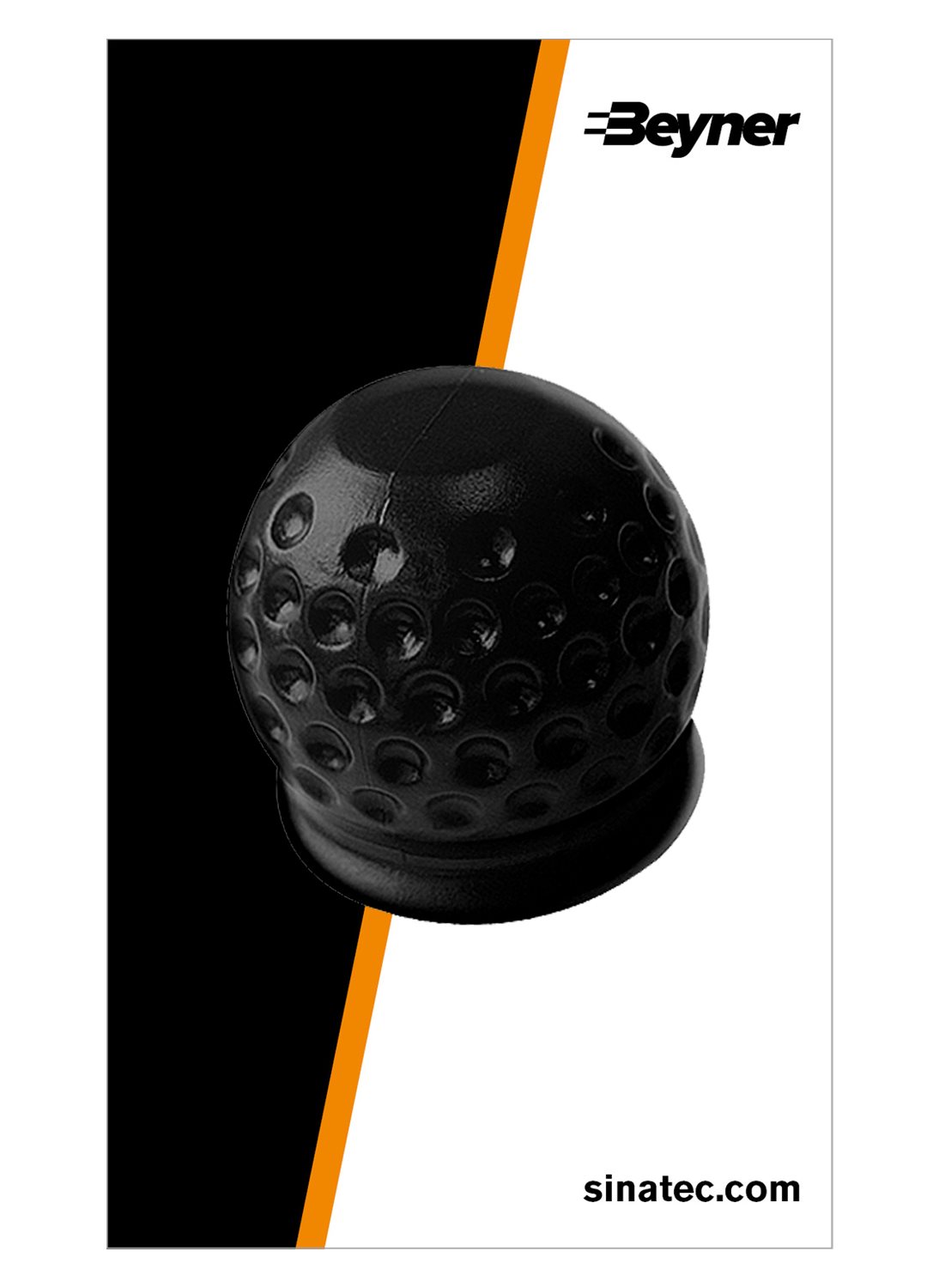 TREKHAAKDOP GOLFBAL ZWART