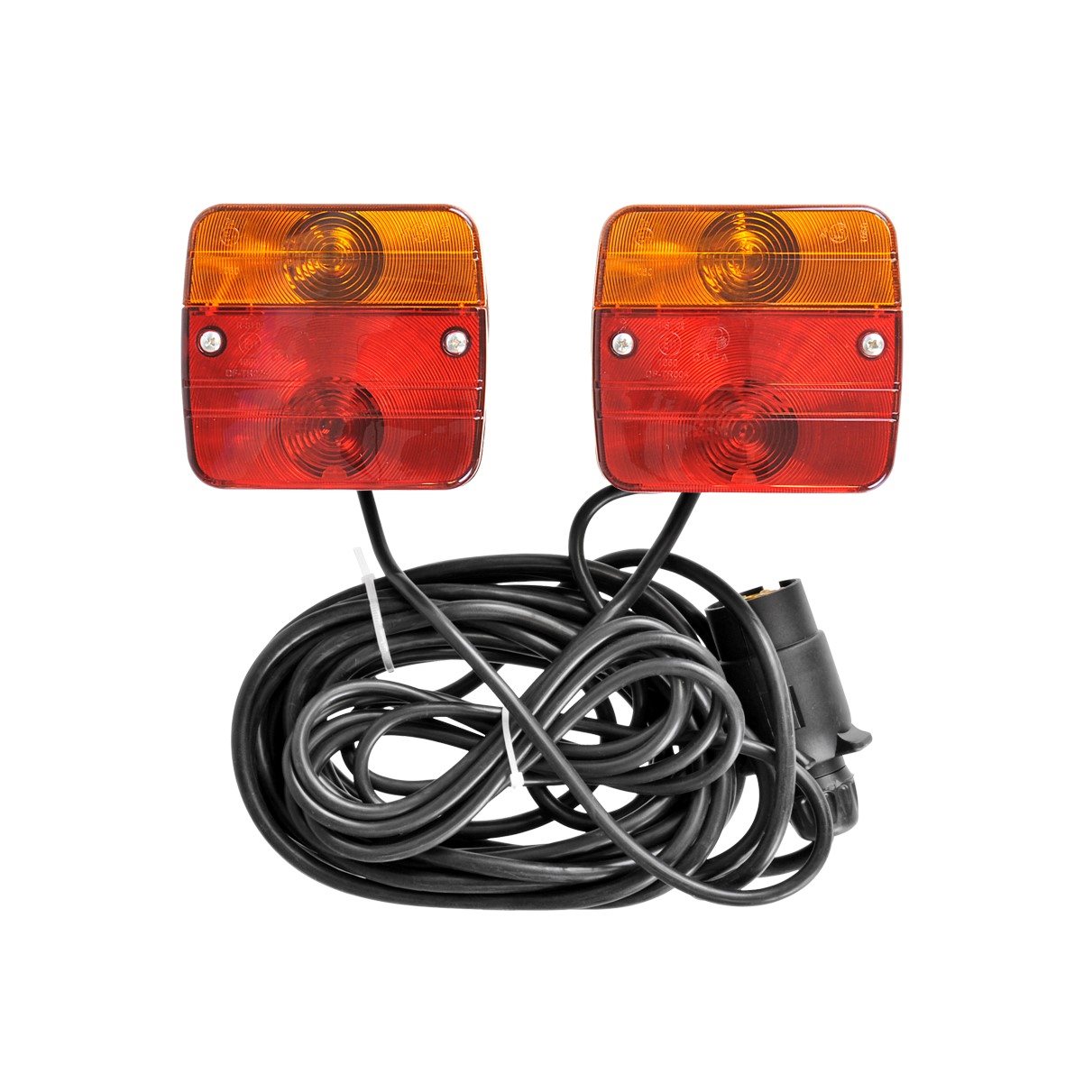 KIT D'ÉCLAIRAGE DE REMORQUE AVEC AIMANTS CÂBLE 7,5 + 2,5 M