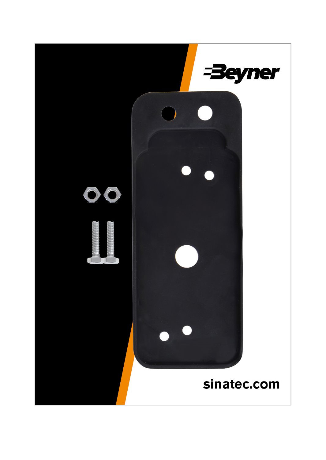 HOLDER FOR WIDE LIGHT RED / WHITE