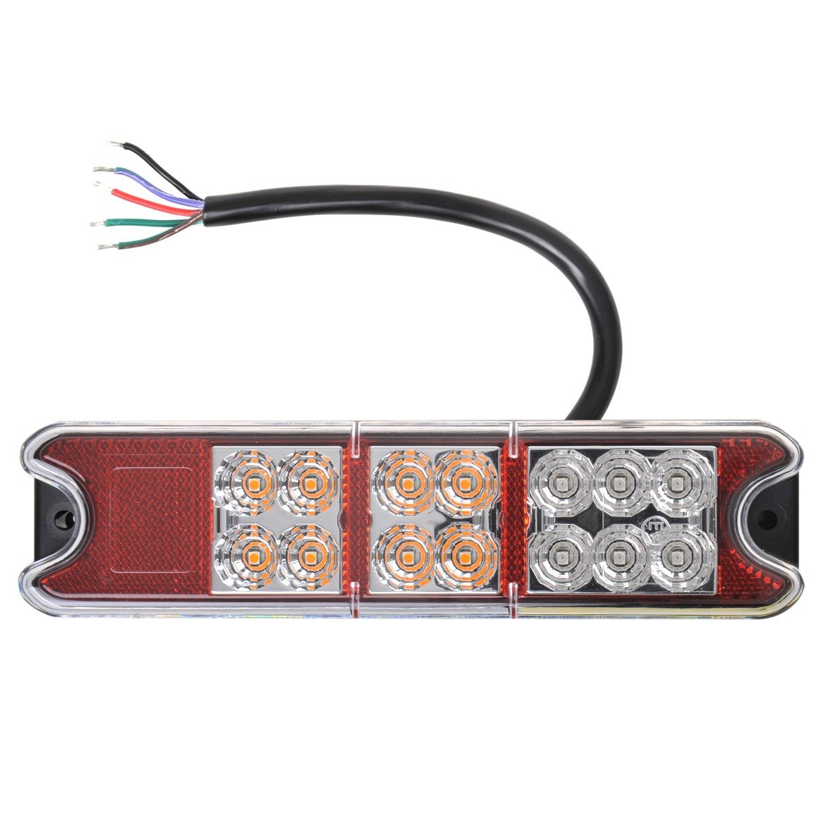 ACHTERLICHT 4 FUNCTIES 192X51MM 18LED 2