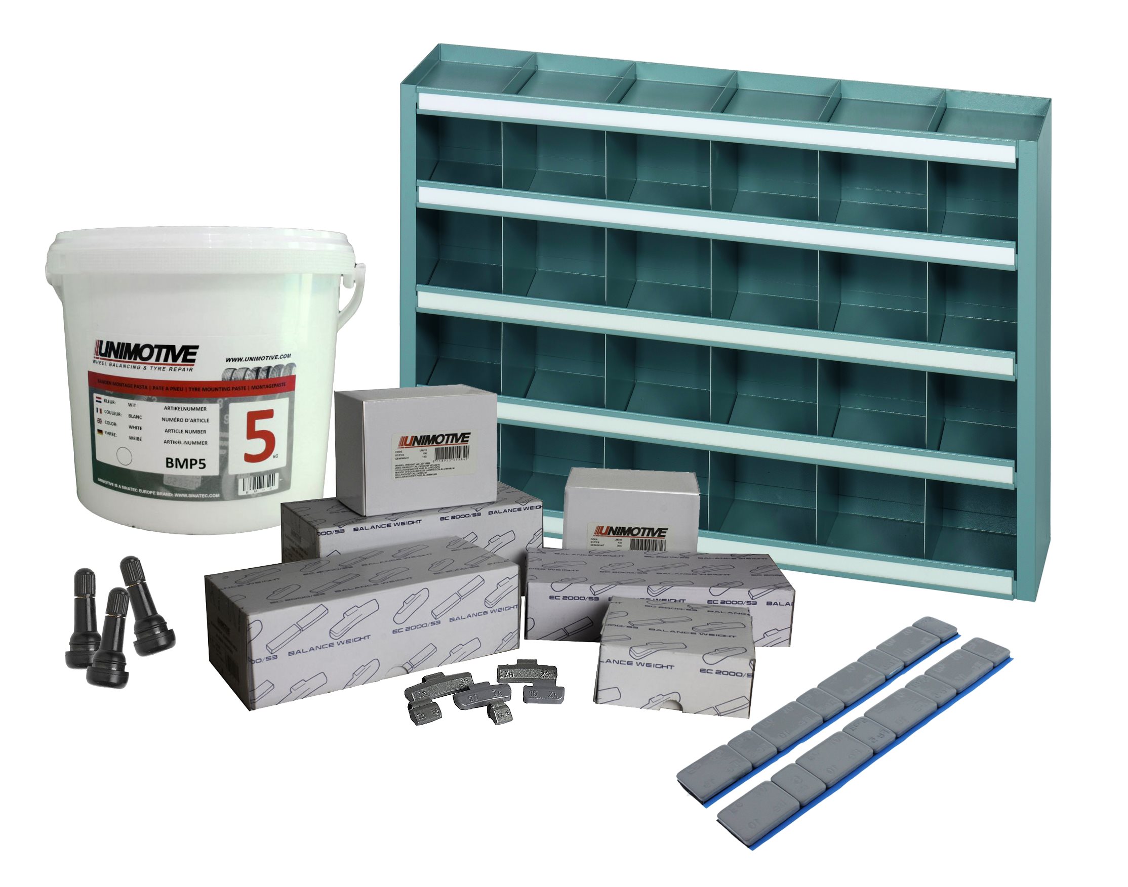 ACTIE WIELSERVICEMATERIALEN PAKKET COMPLEET + KAST