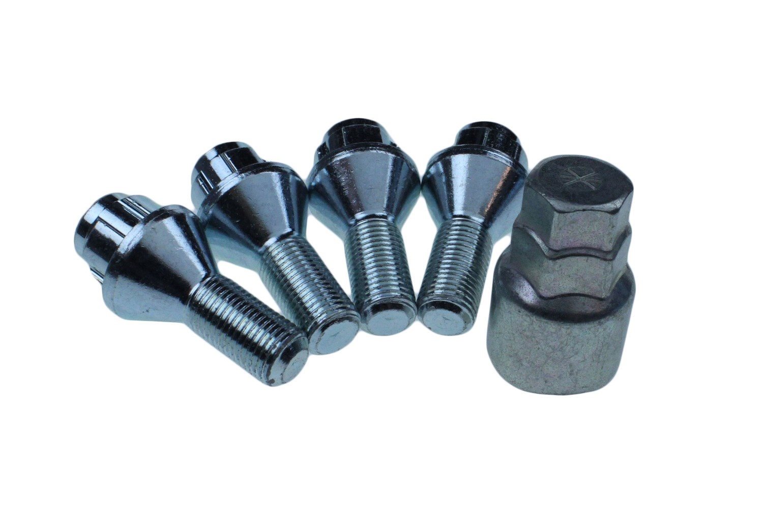 SLOTBOUT SET 4 STUKS M12x1,25-23 + DOP19 FIAT CONISCH 3