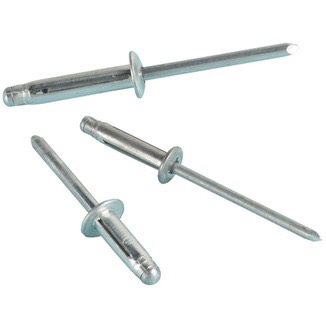 BLINDKLINKNAGEL DIN7337 STAAL/STAAL 6,4X8MM