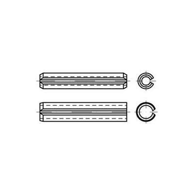 SPANBUS DIN7343 4X10MM
