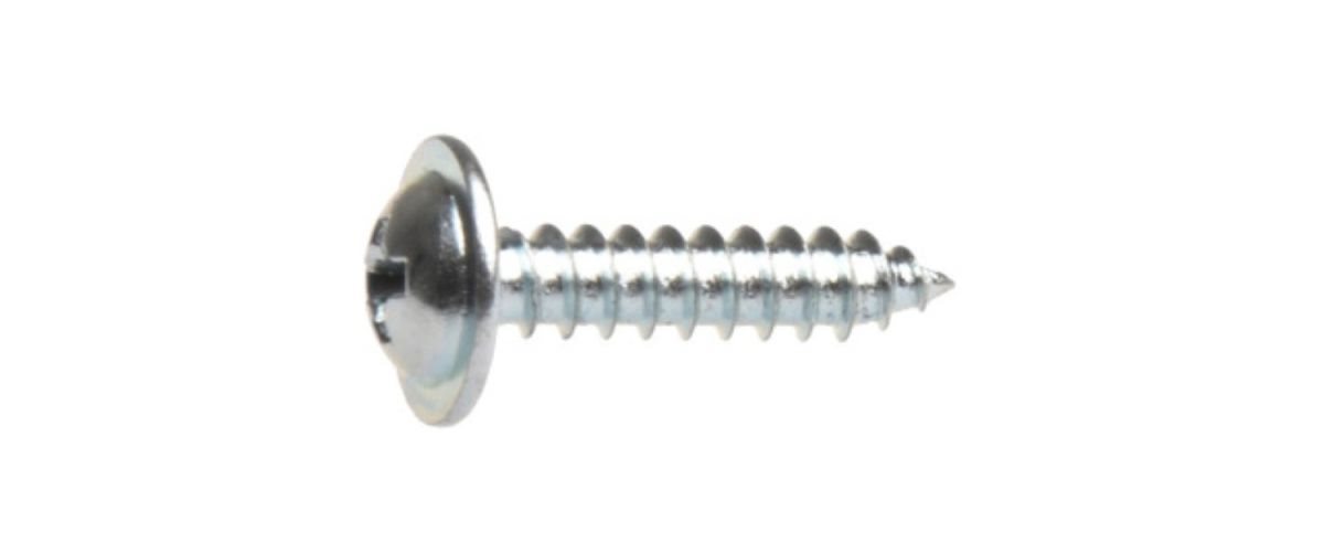 PLAATSCHROEF DIN968C LBK MET RING PH VERZINKT 4,8X13MM