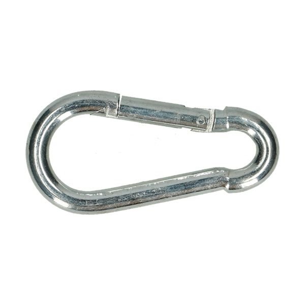 KARABIJNHAAK MET KNIK RVS-A4 DIN5299 4X40