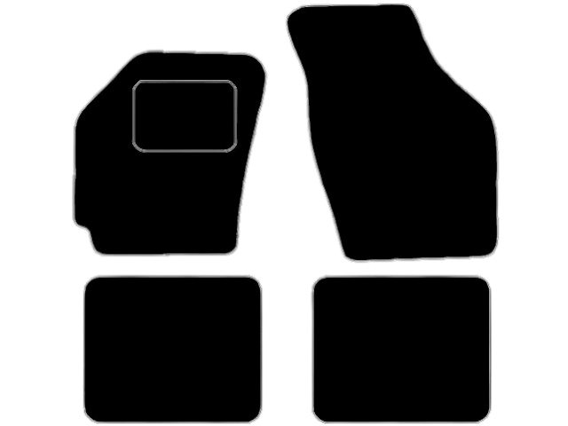 MATTENSET VELOURS (DONKERGRIJS) ROVER MONTEGO