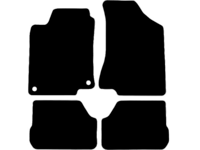 MATTENSET VELOURS (DONKERGRIJS) VW PASSAT 1988-1997