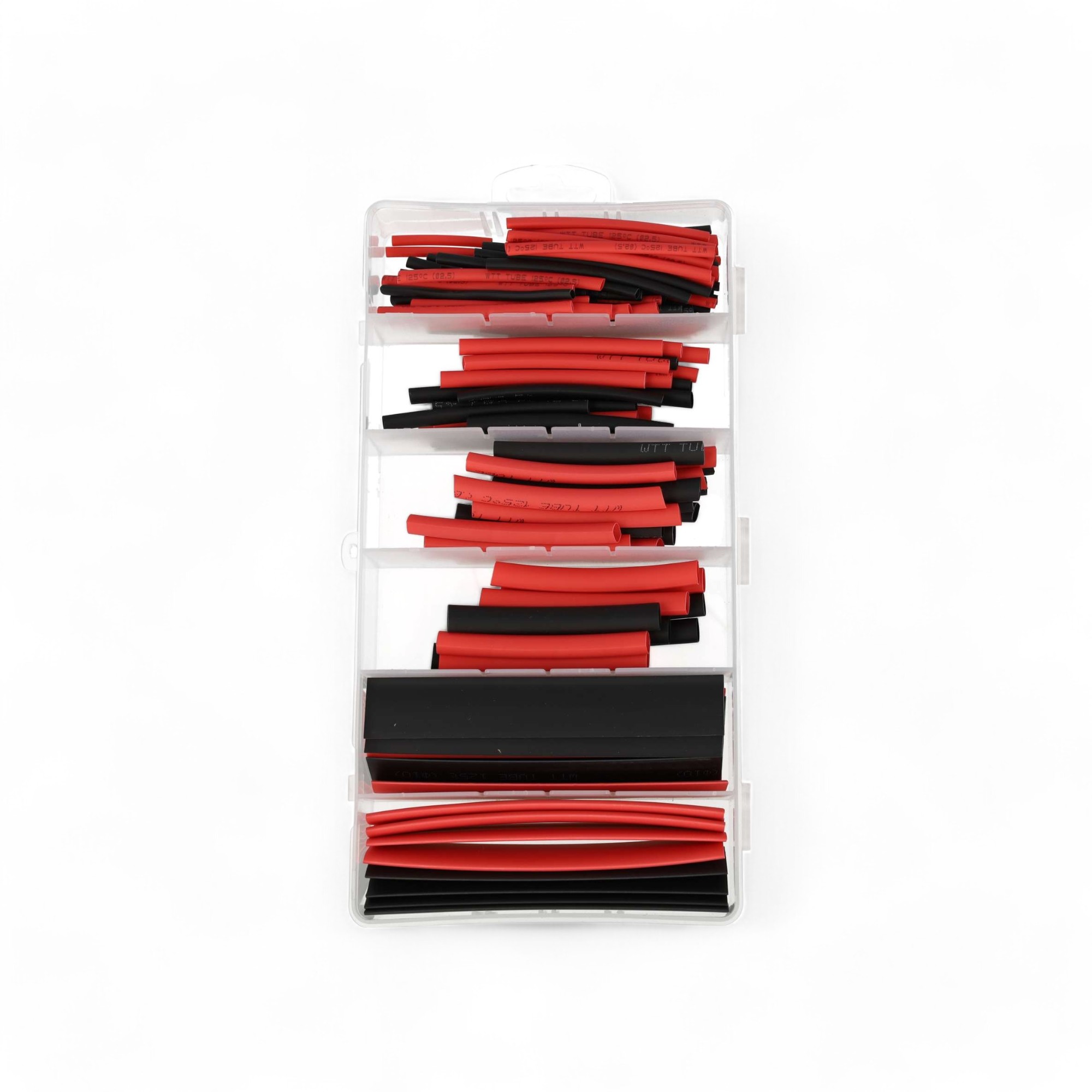 ASSORTIMENT KRIMPKOUS ROOD - ZWART  2:1 150-DELIG 2