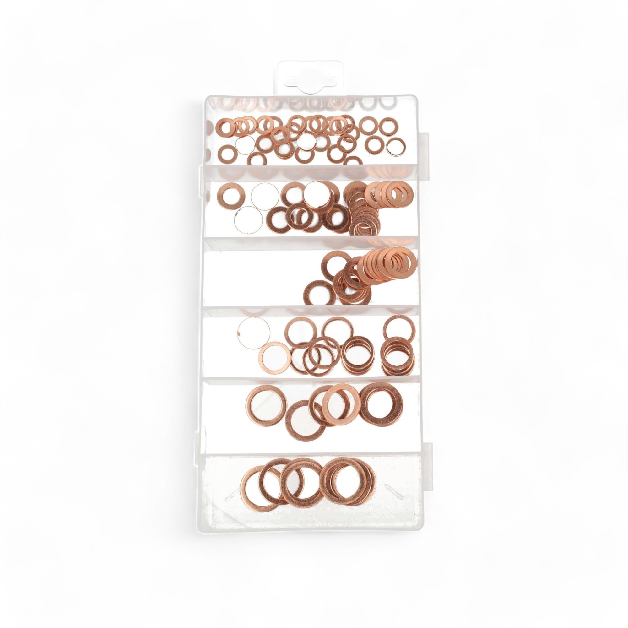 ASSORTIMENT KOPEREN RINGEN M6 - M16 110-DELIG 2