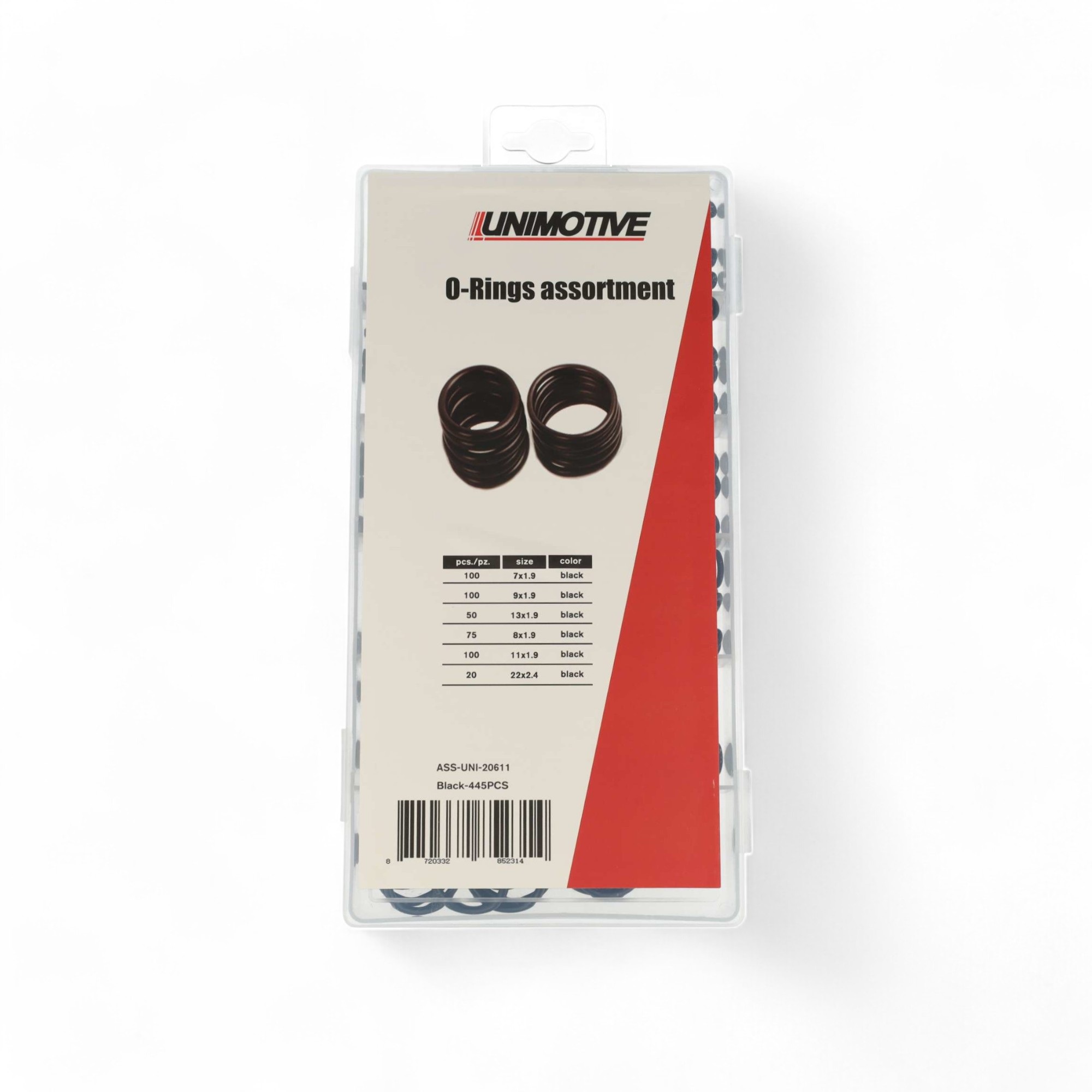 ASSORTIMENT O-RINGEN 445-DELIG