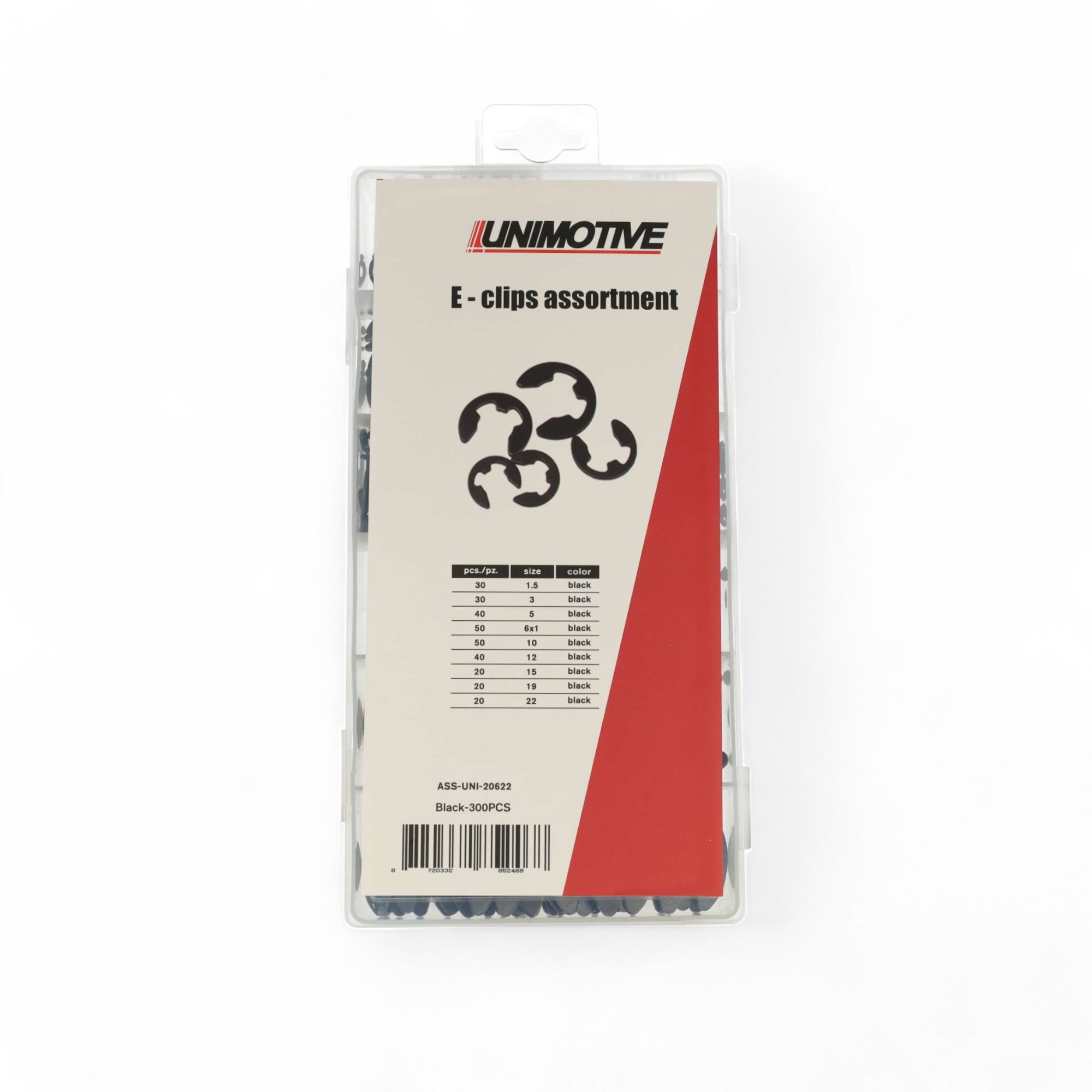 ASSORTIMENT E-CLIPS 300-DELIG