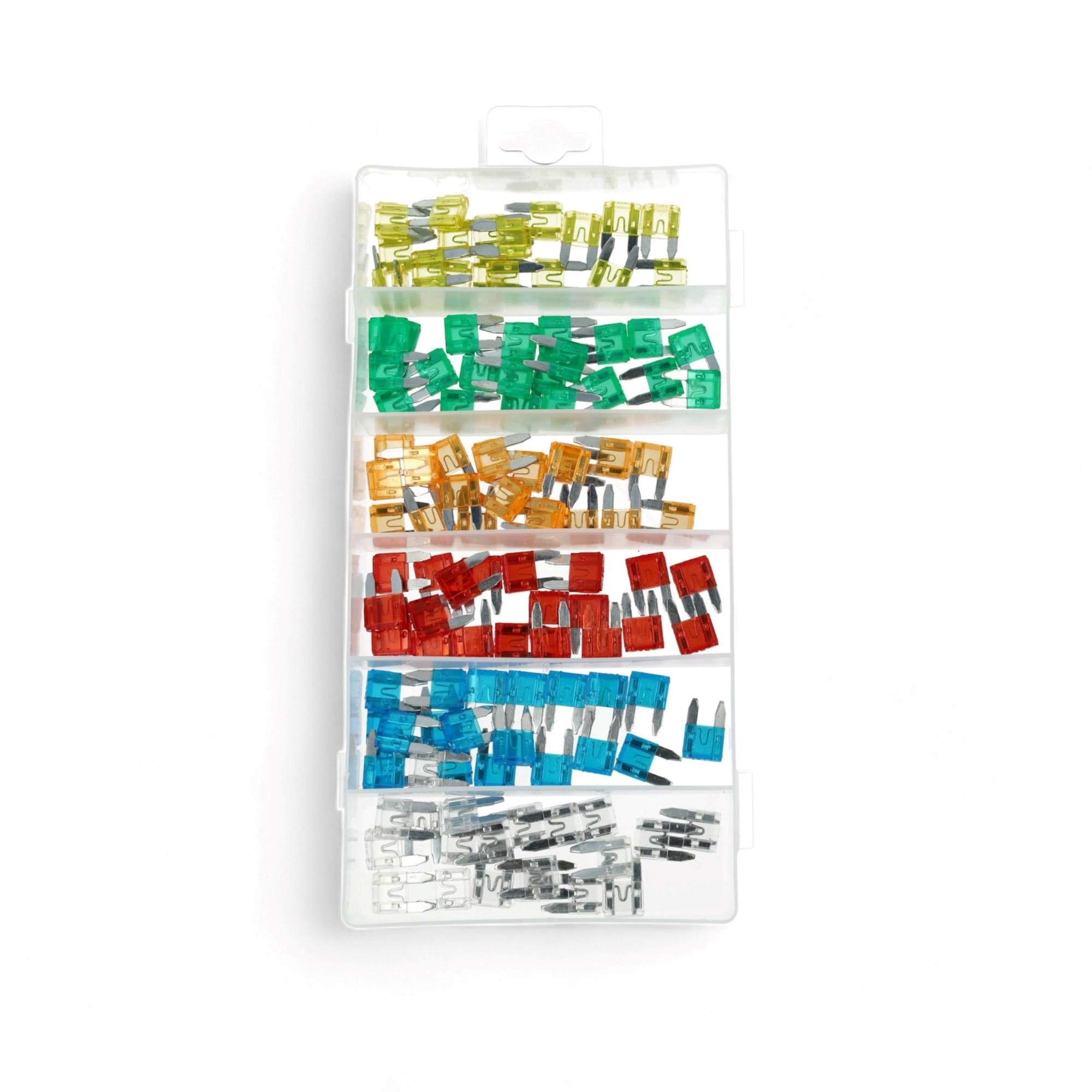 ASSORTIMENT MICRO ZEKERINGEN 5A - 30A 120-DELIG 2