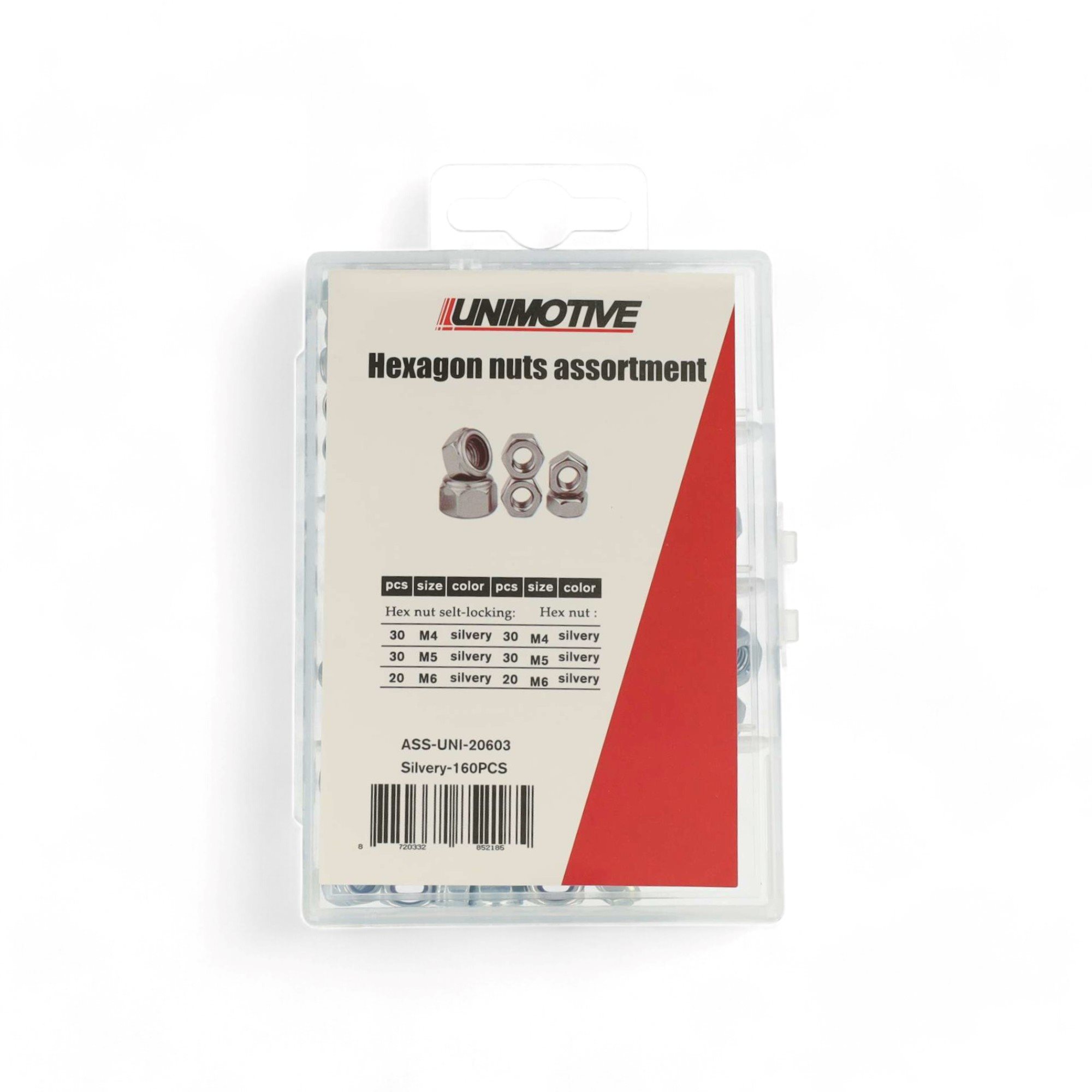 ASSORTIMENT BORG - MOEREN M4 - M6 160-DELIG