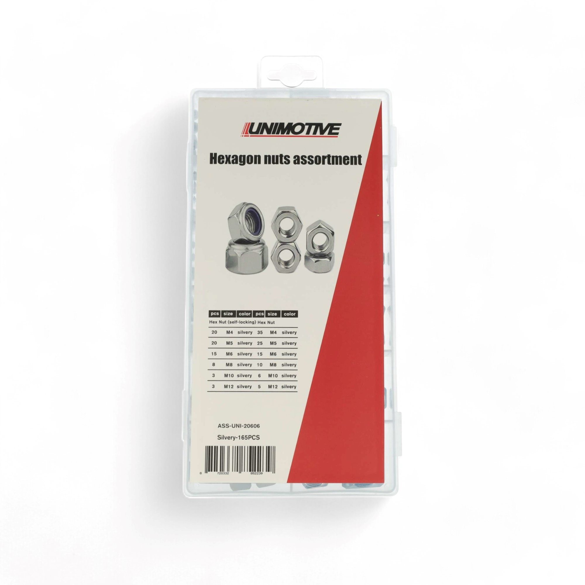 ASSORTIMENT BORG-MOEREN M4 - M14 165-DELIG