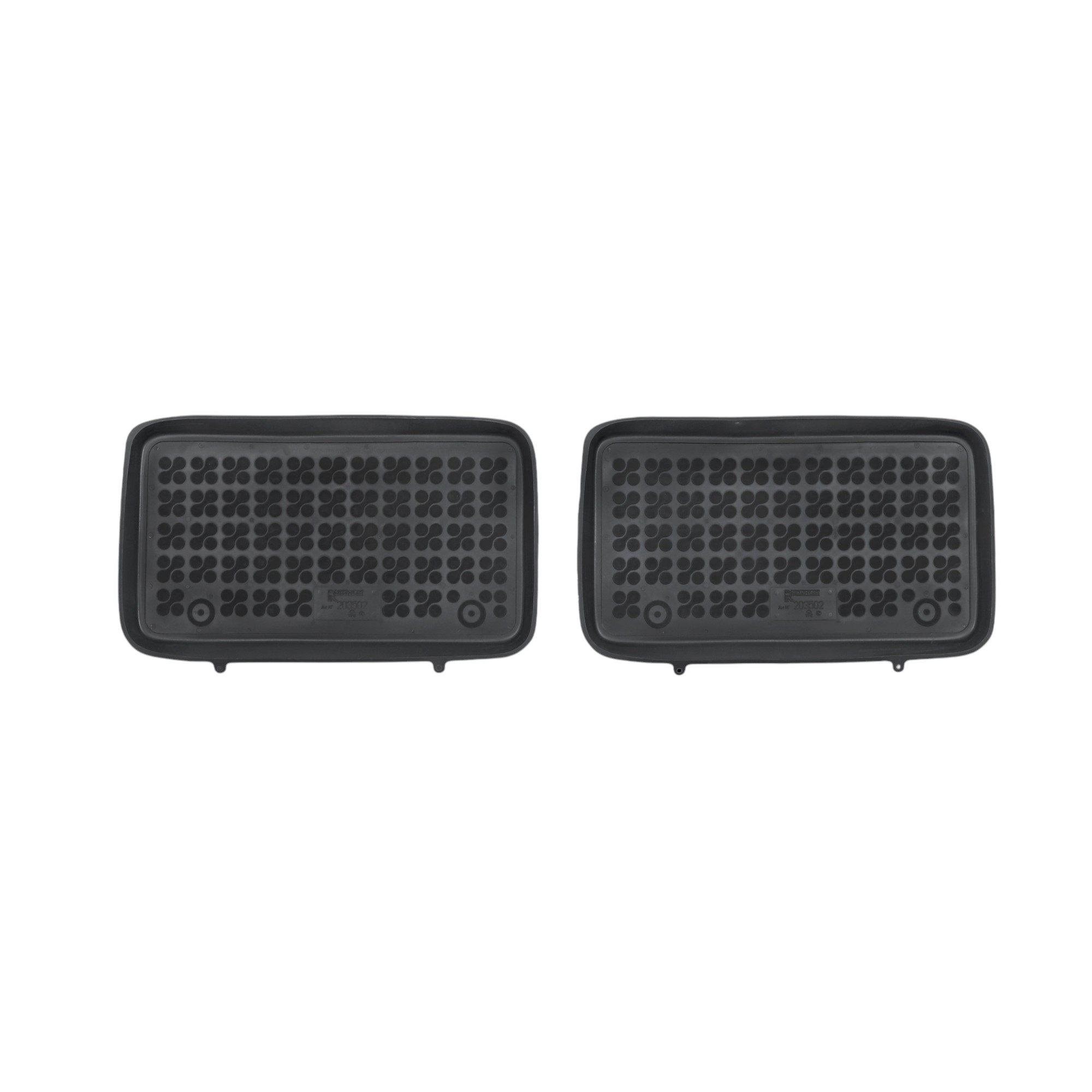 RM UNIVERSAL REAR FLOOR MATS - DIMENSIONS 58 X 33,3CM