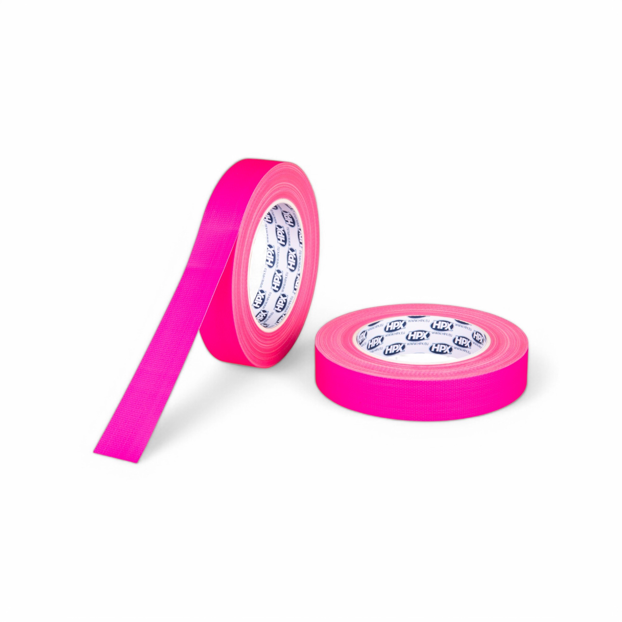 HPX GAFFER TAPE FLUO ROOS - 25MM X 25M
