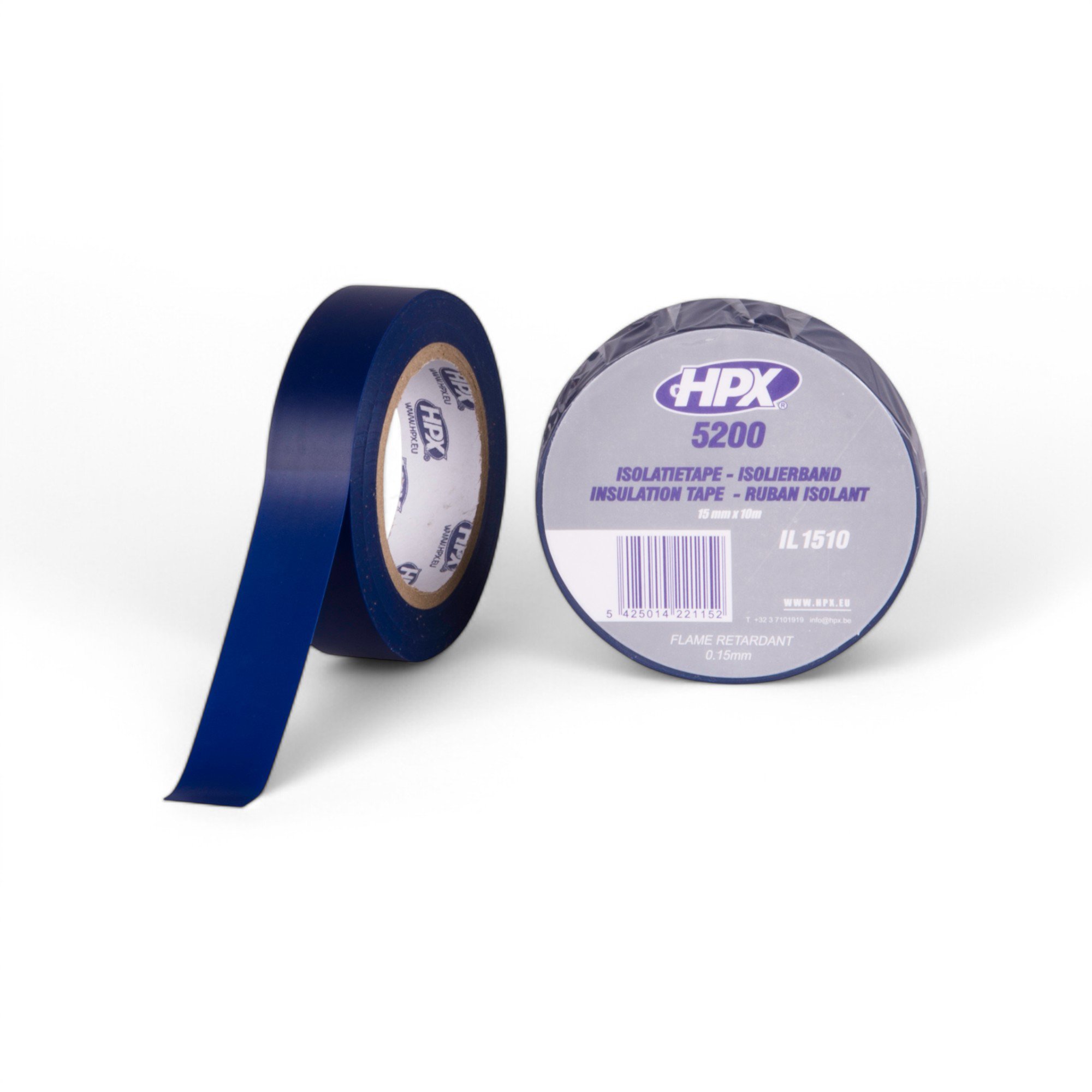 HPX PVC ISOLATIETAPE - BLAUW 19MMX10M