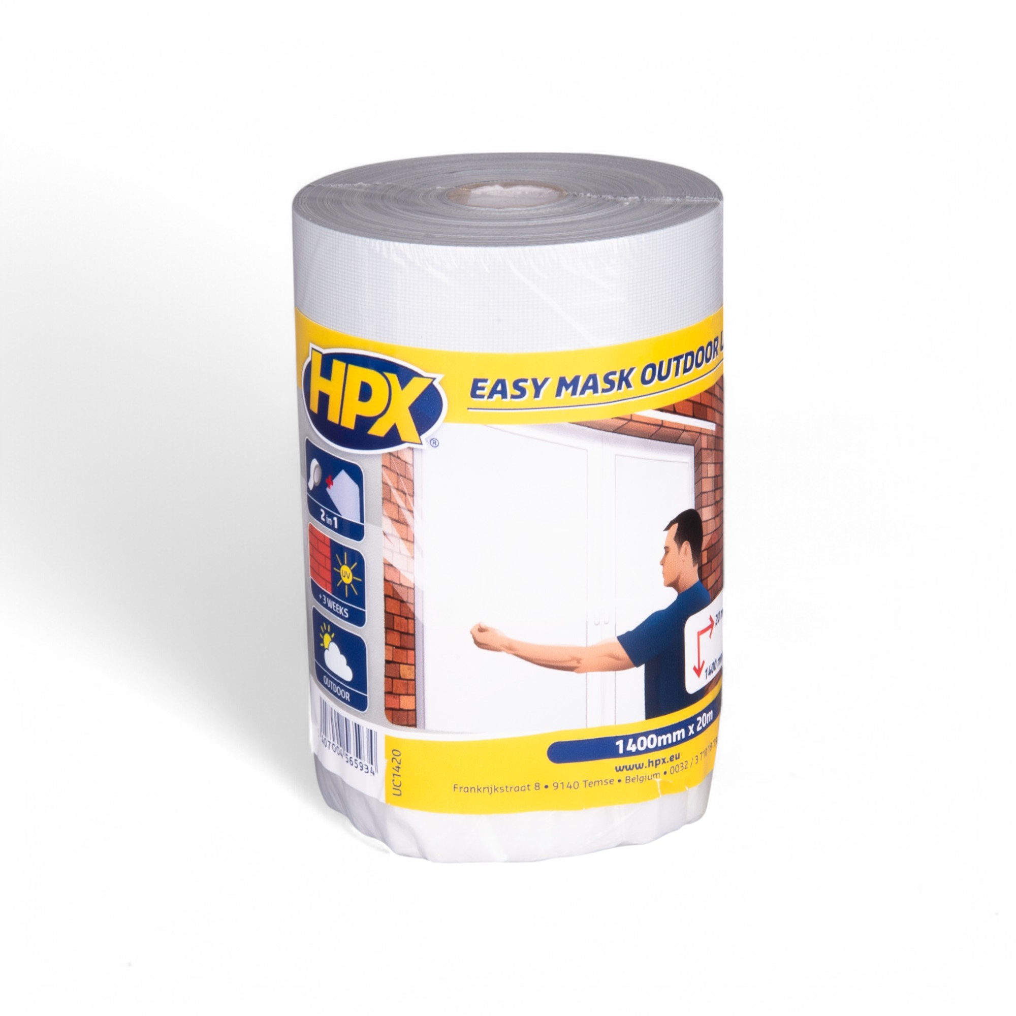 HPX EASY MASK FILM CLOTH TAPE UV - 1400MM X 20M