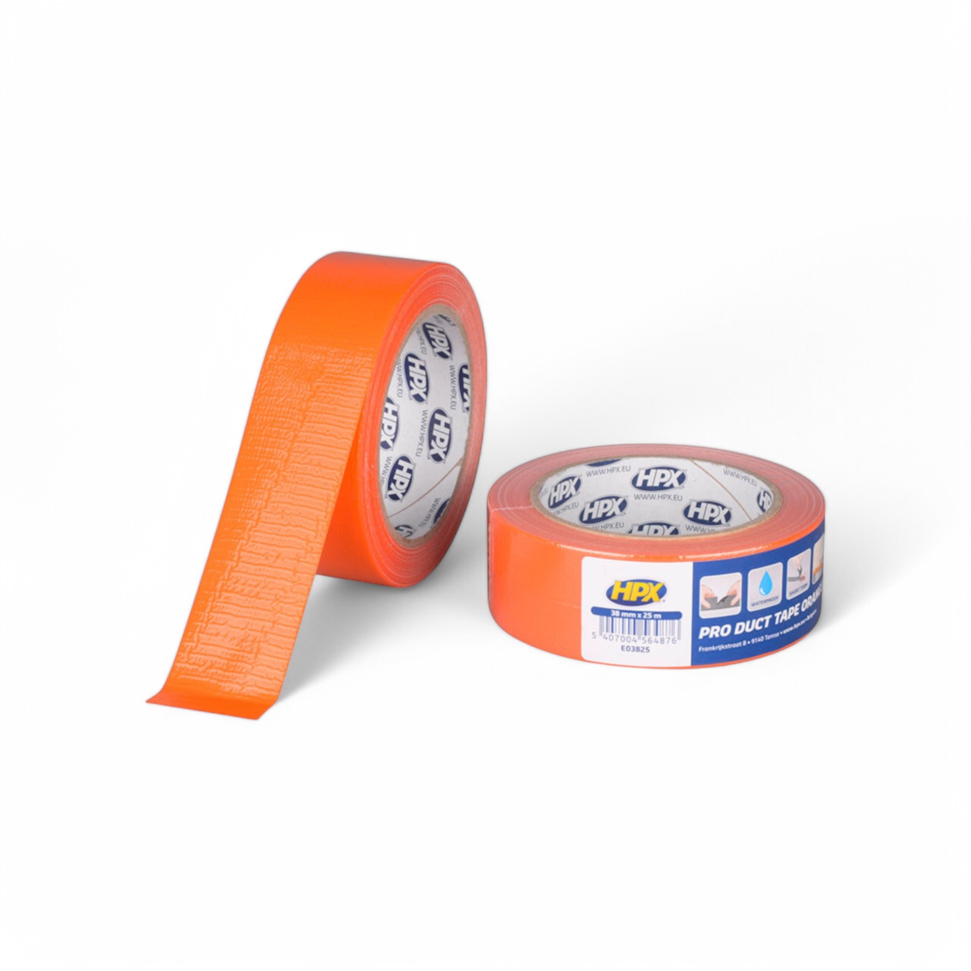 HPX PRO DUCT TAPE ORANJE 38MM X 25M