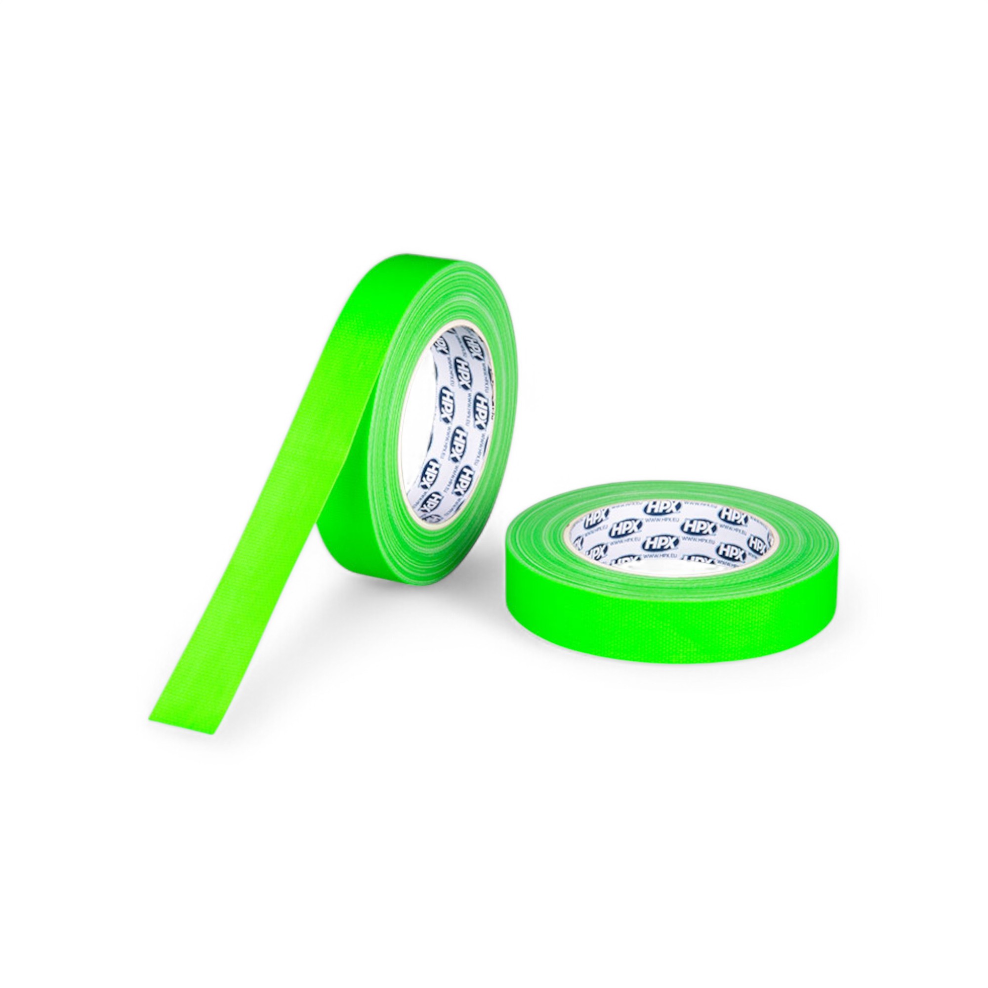 HPX GAFFER TAPE FLUO GROEN - 25MM X 25M